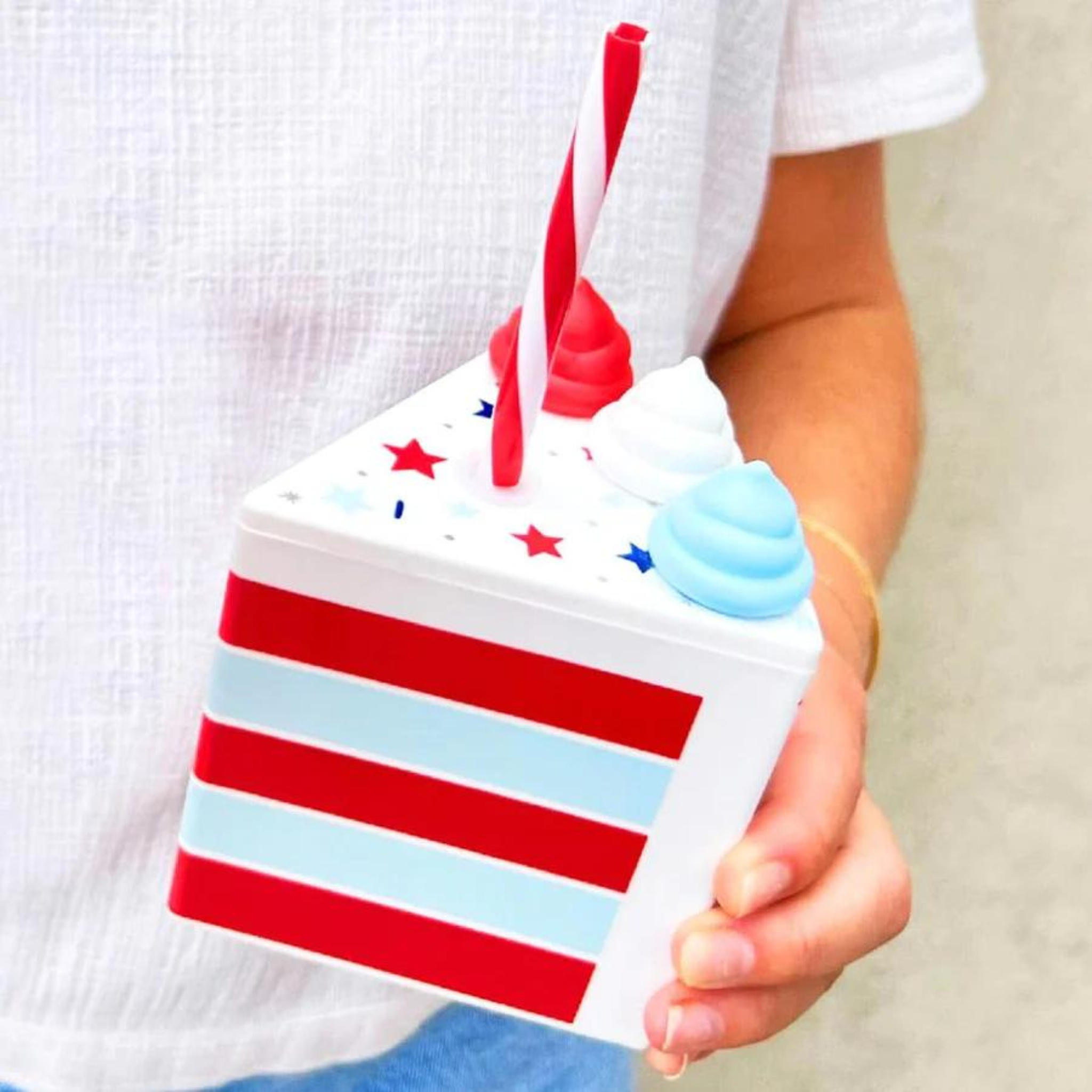 Slice Of Fun Patriotic Sipper