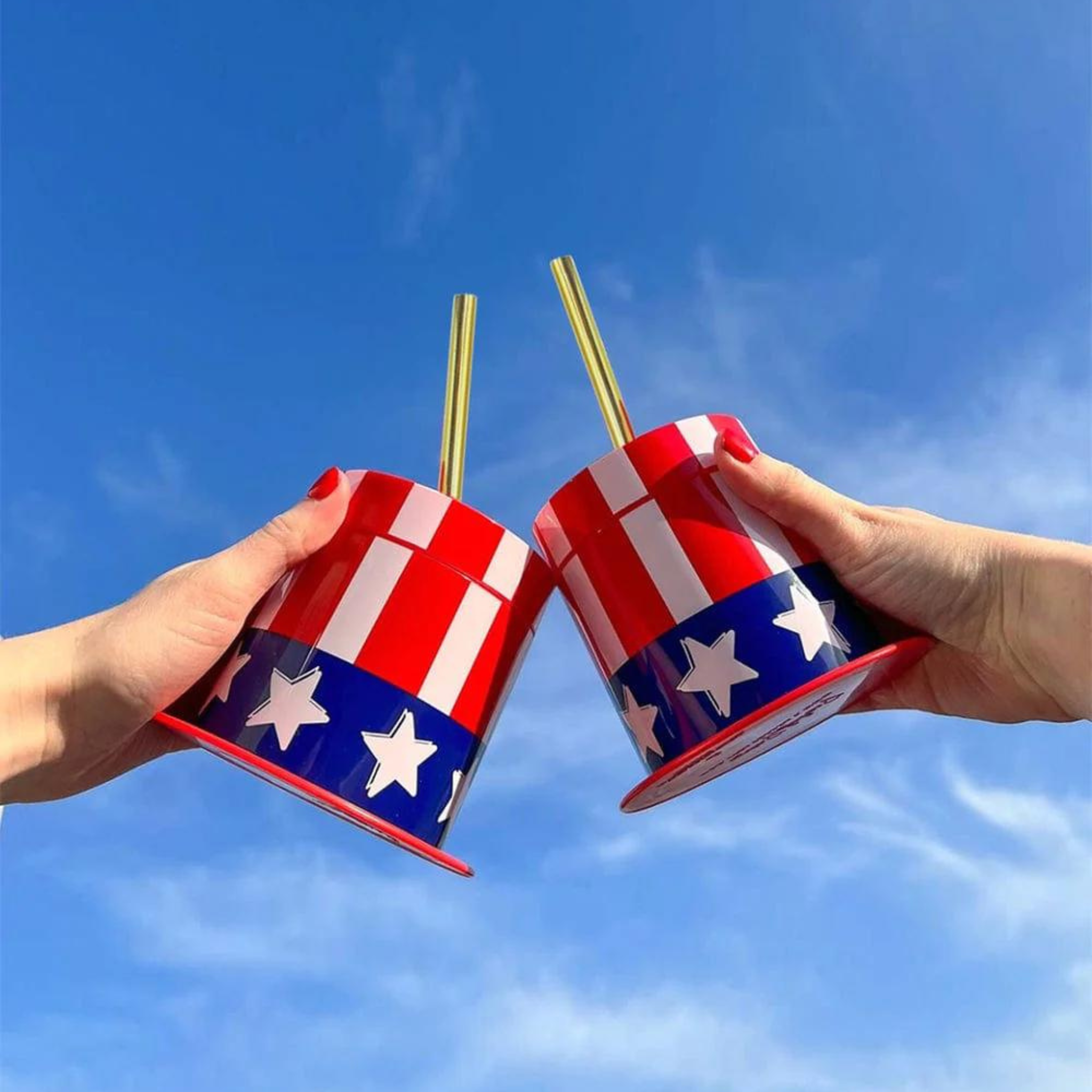 Hats Off To The USA Sipper