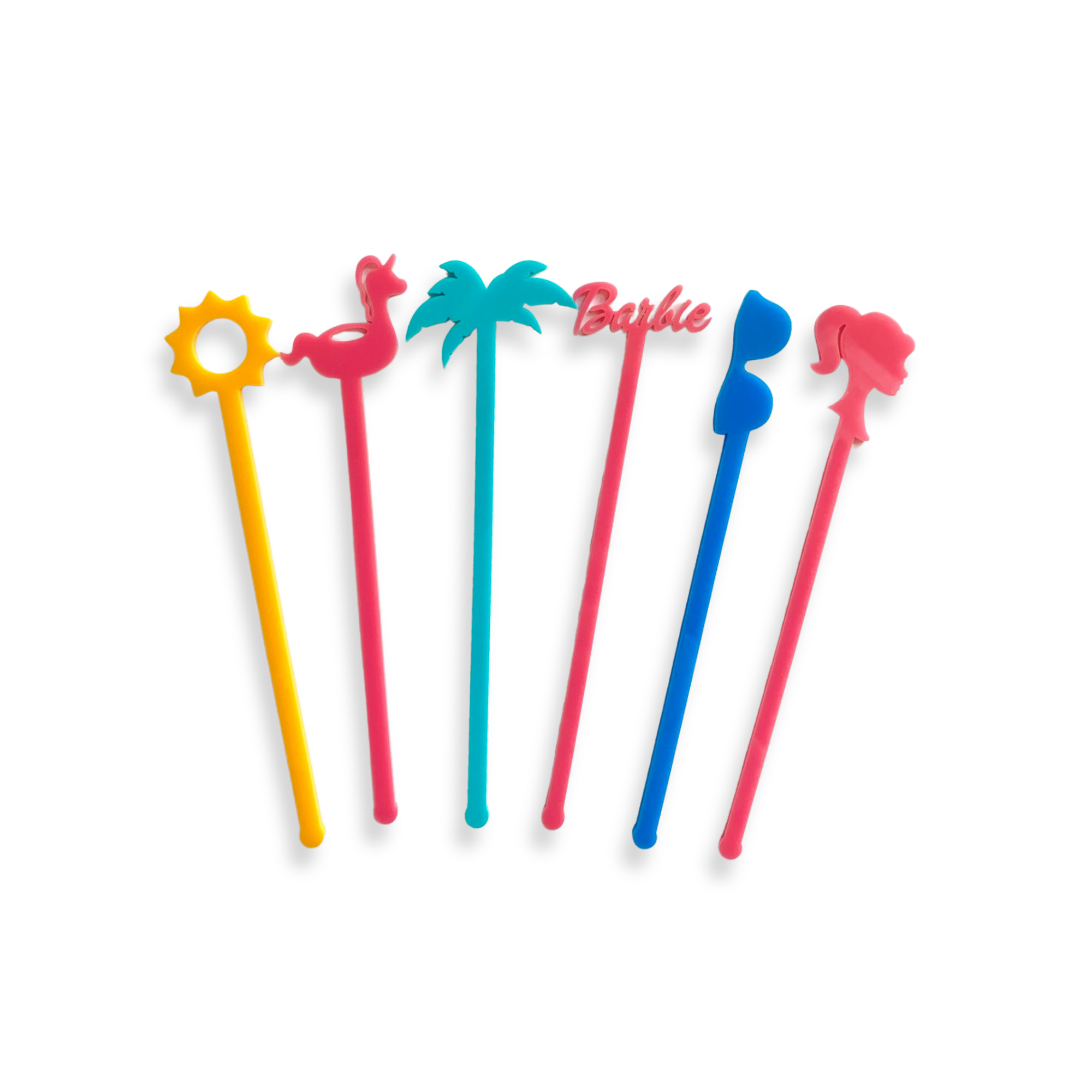 Barbie Swizzle Sticks