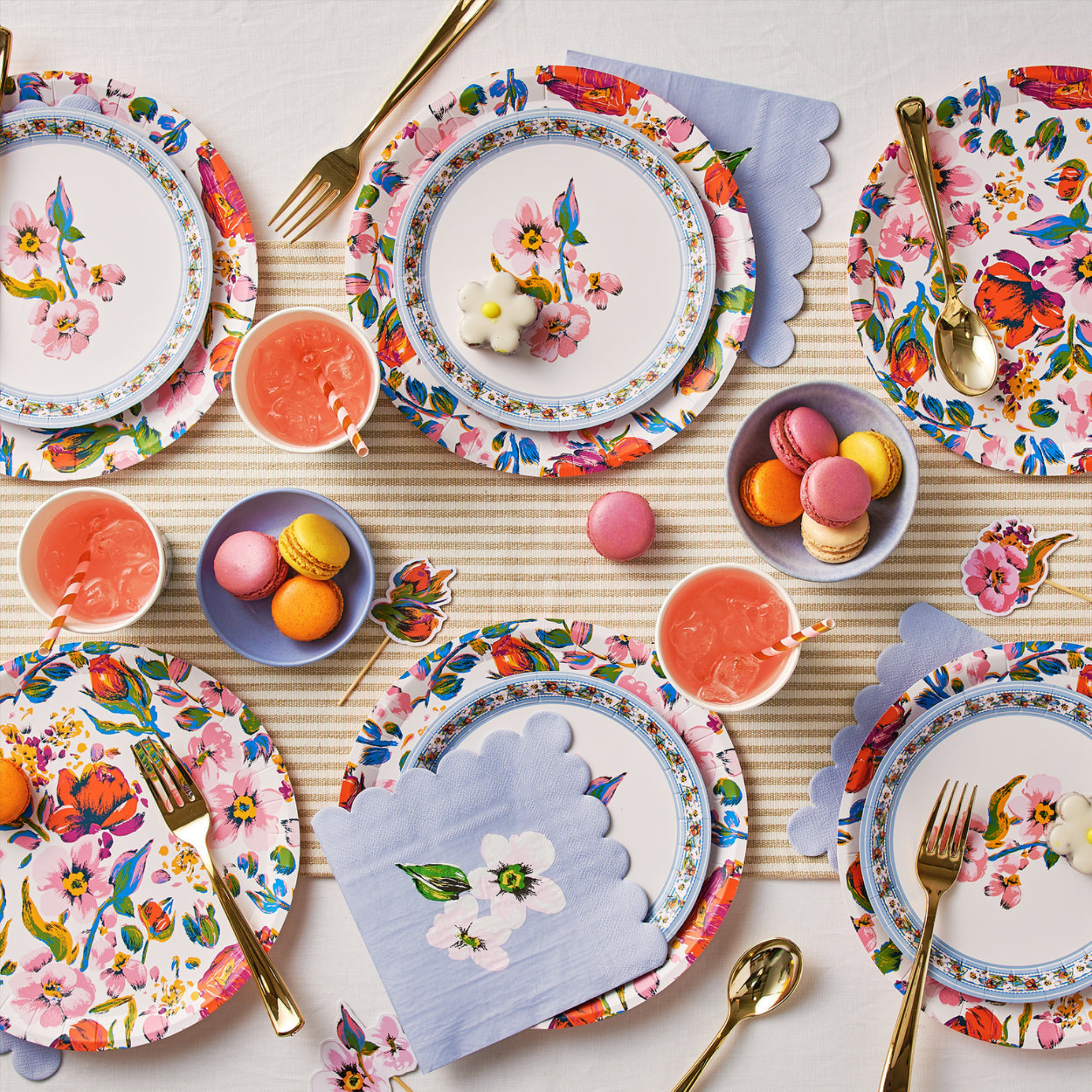 Sea Air Floral Toppers