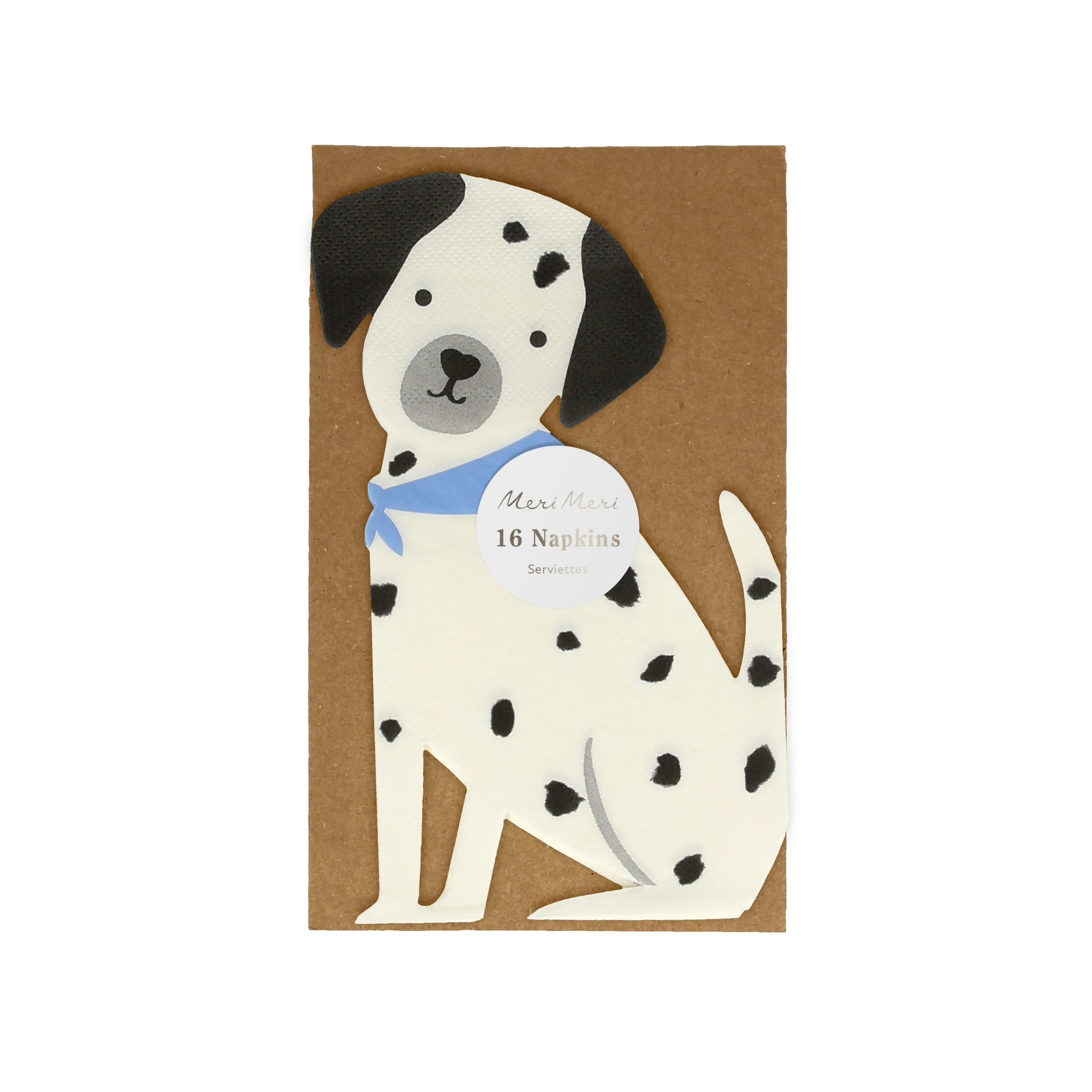 Dalmatian Dog Napkins