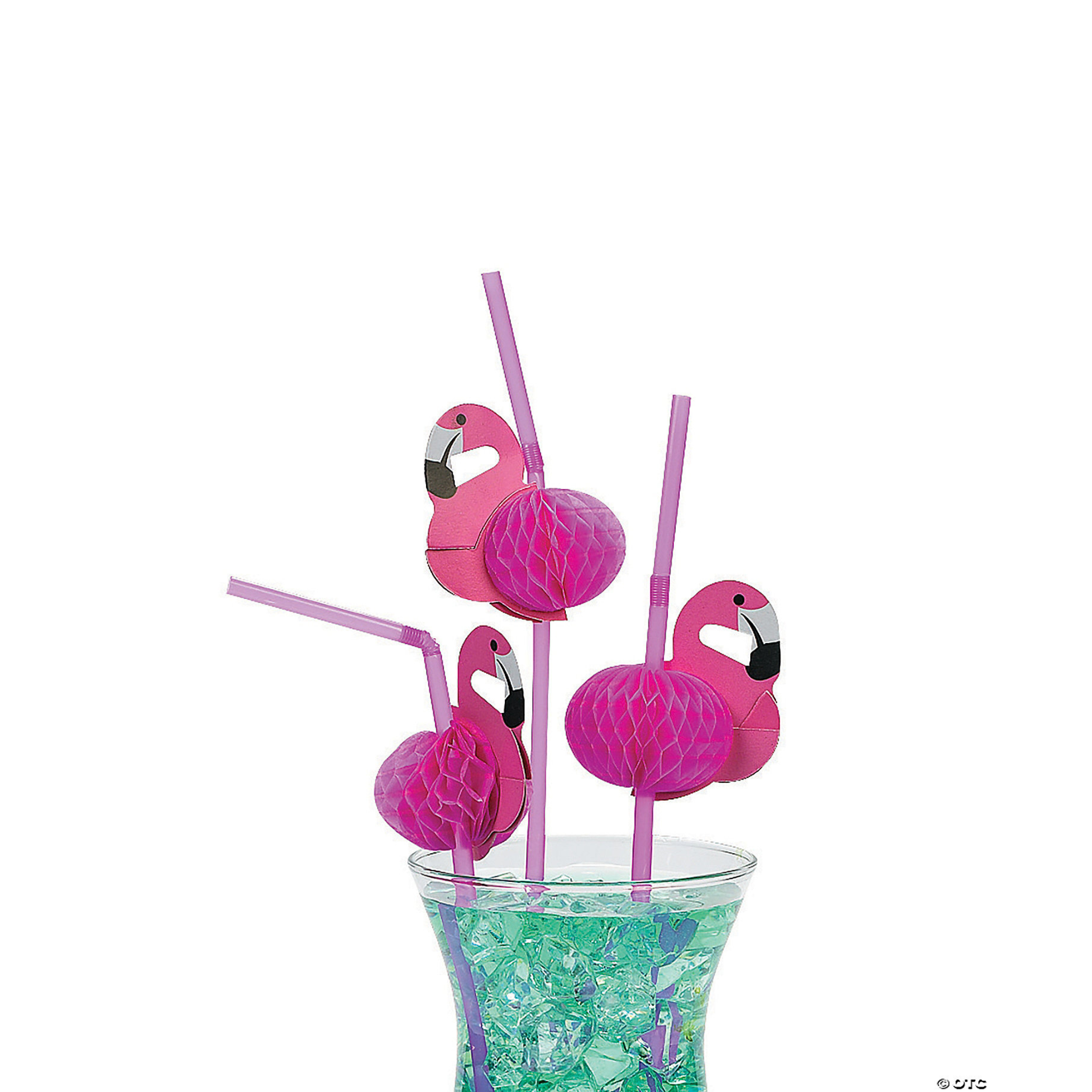 Flamingo Straws