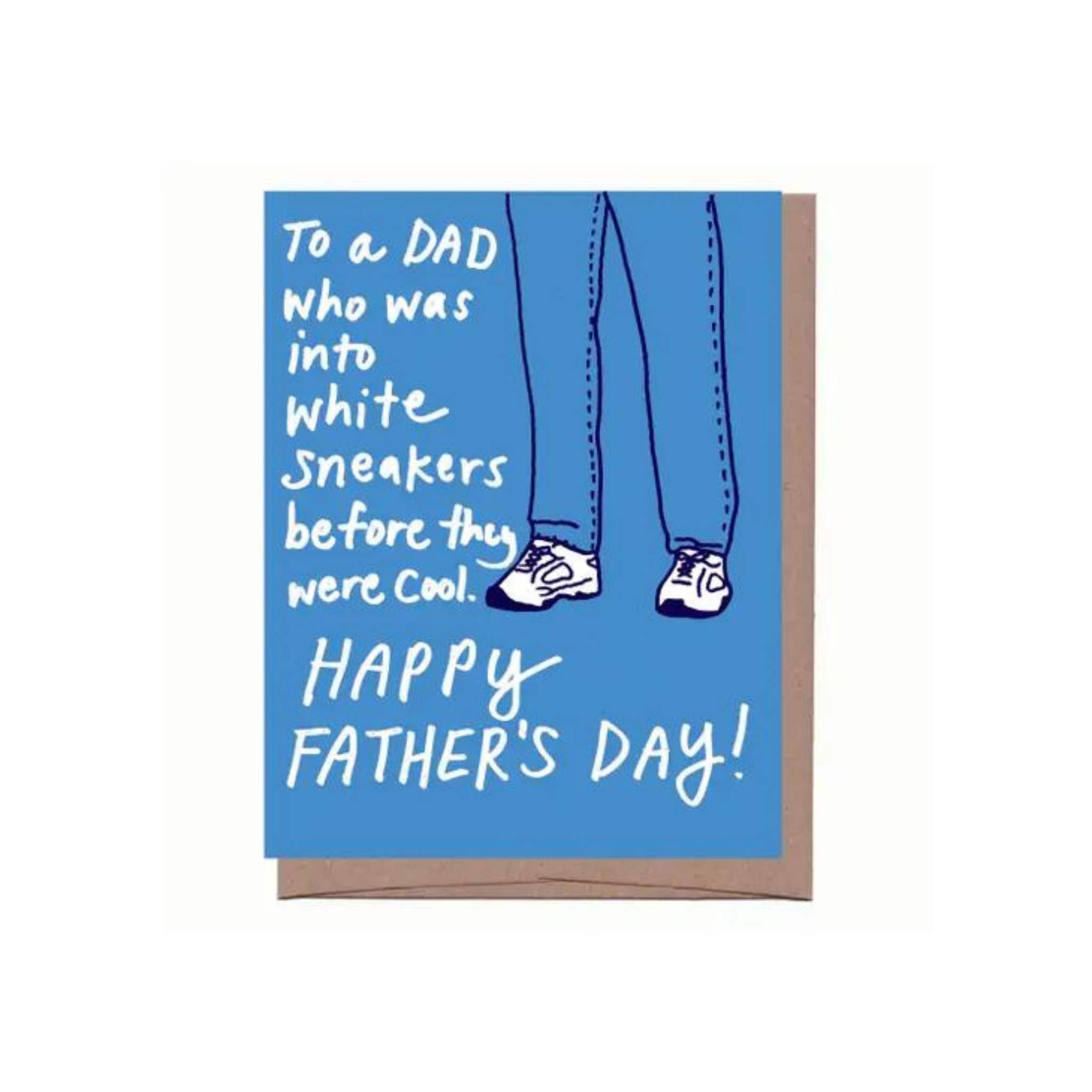 White Sneakers Father's Day Card