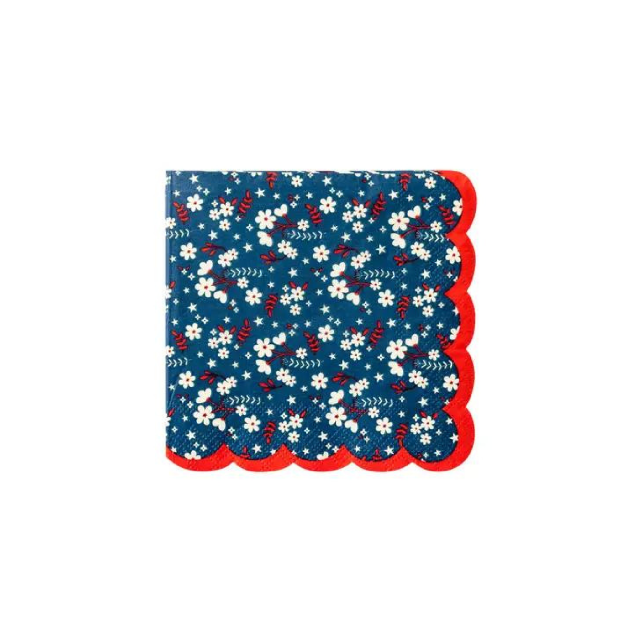 Liberty Floral Scallop Small Napkin