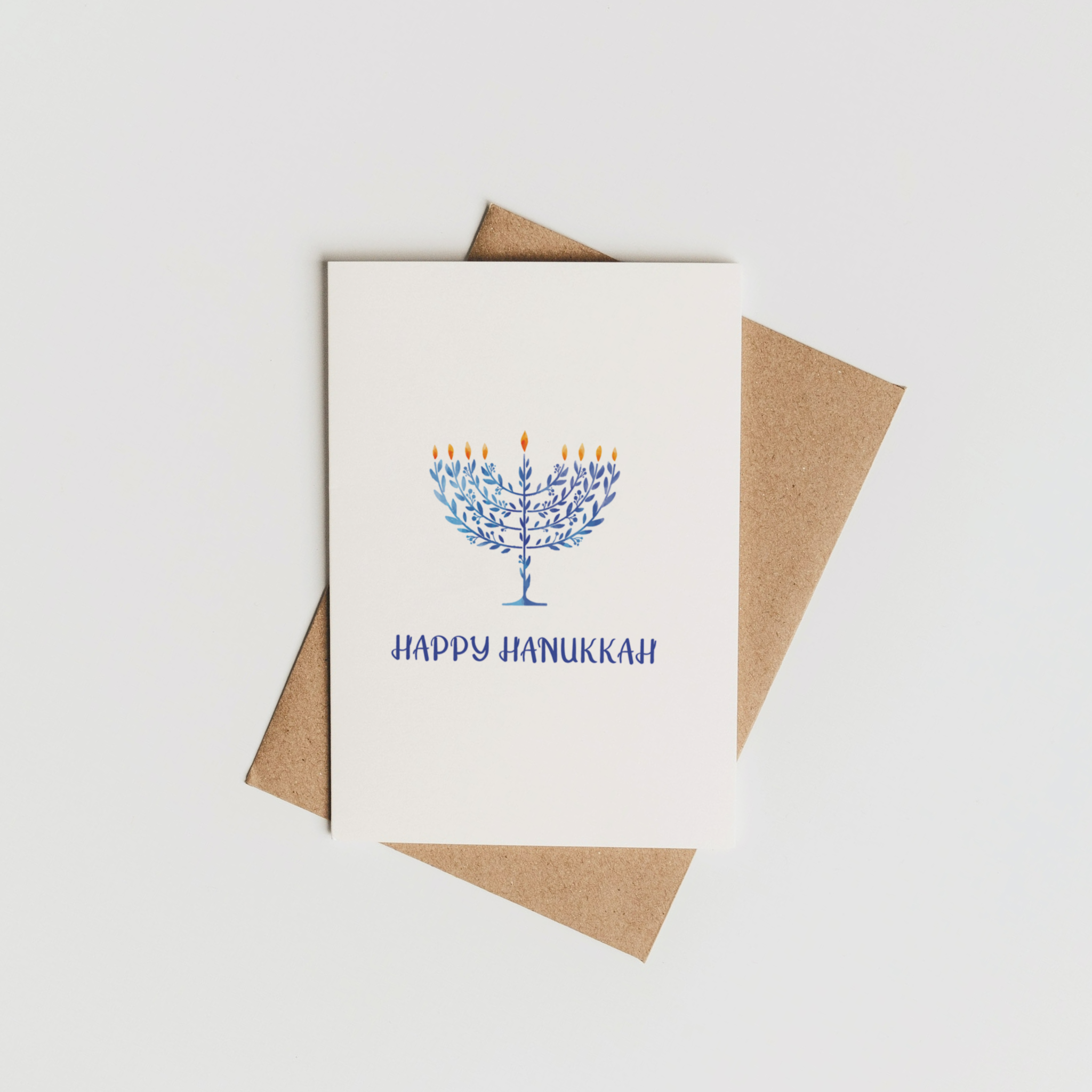 Menorah Card