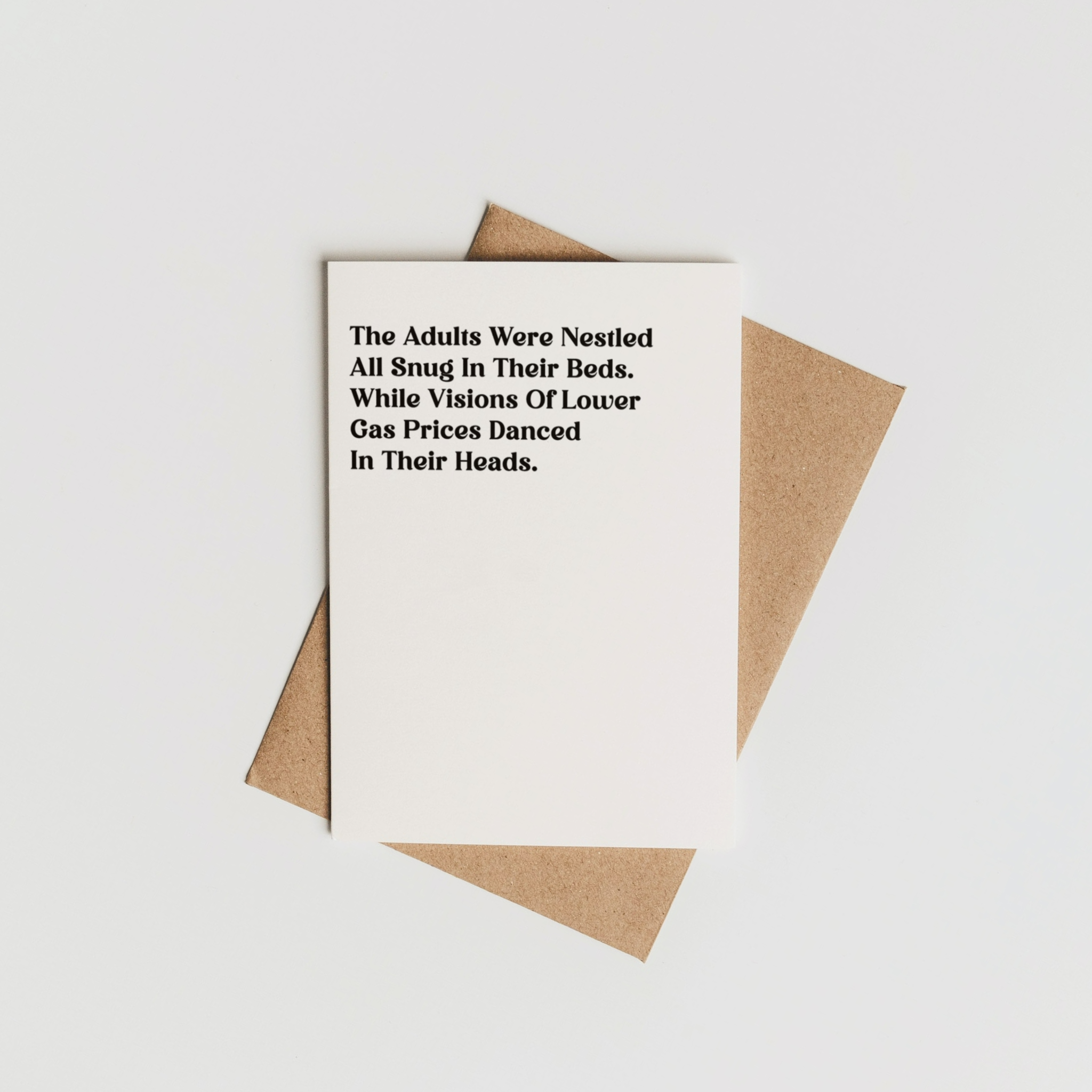 Gas Prices Card