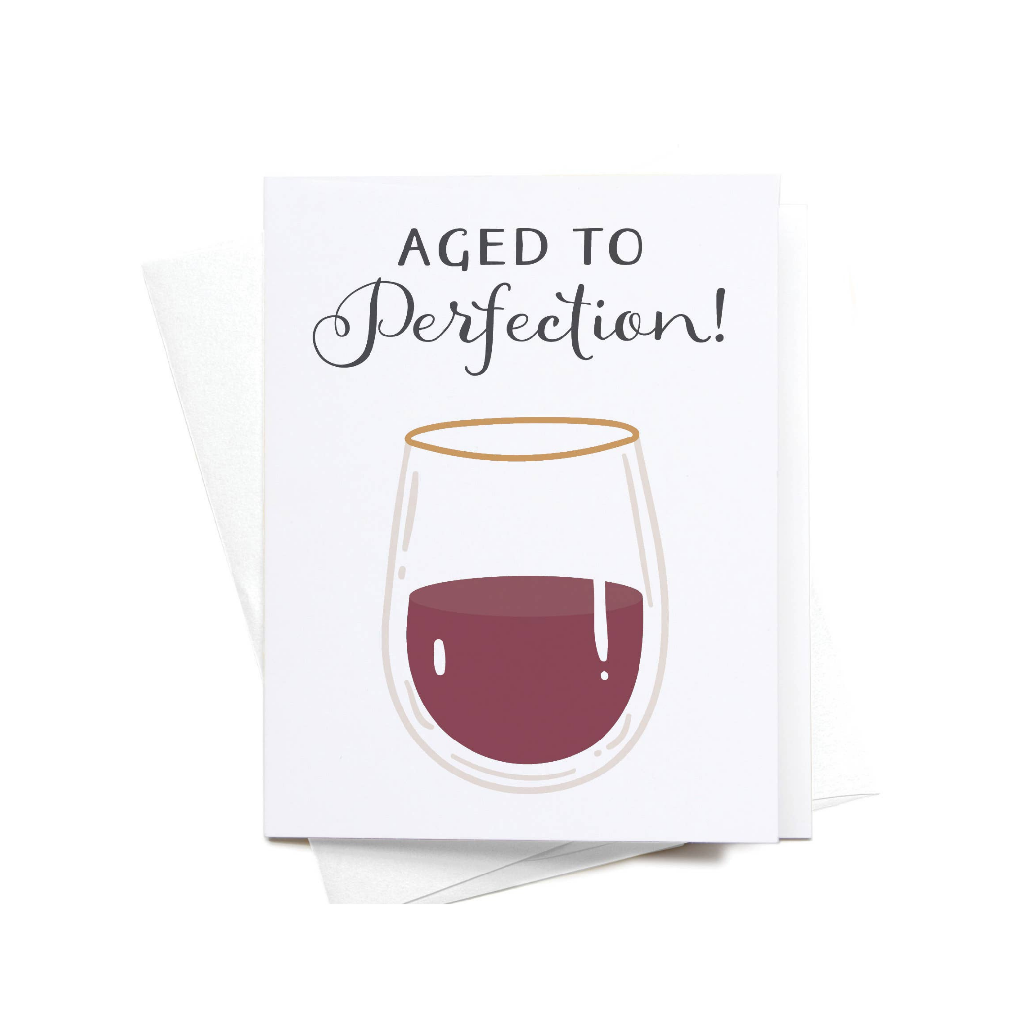 Aged to Perfection Birthday Card