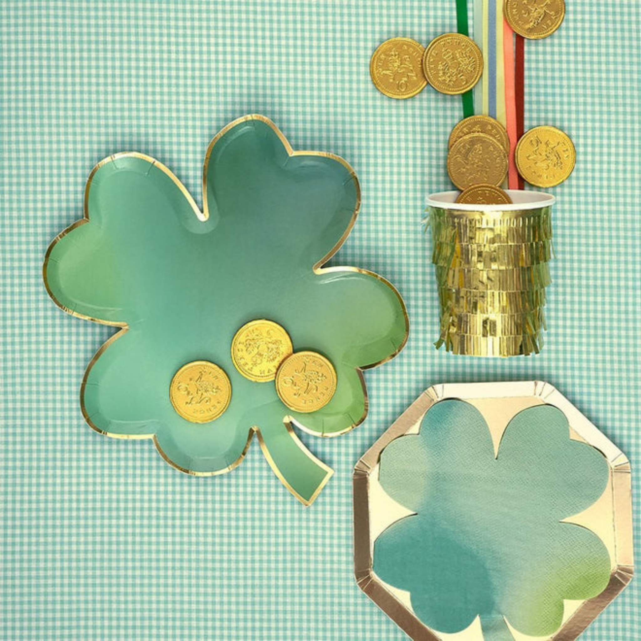 Clover Leaf Large Plates