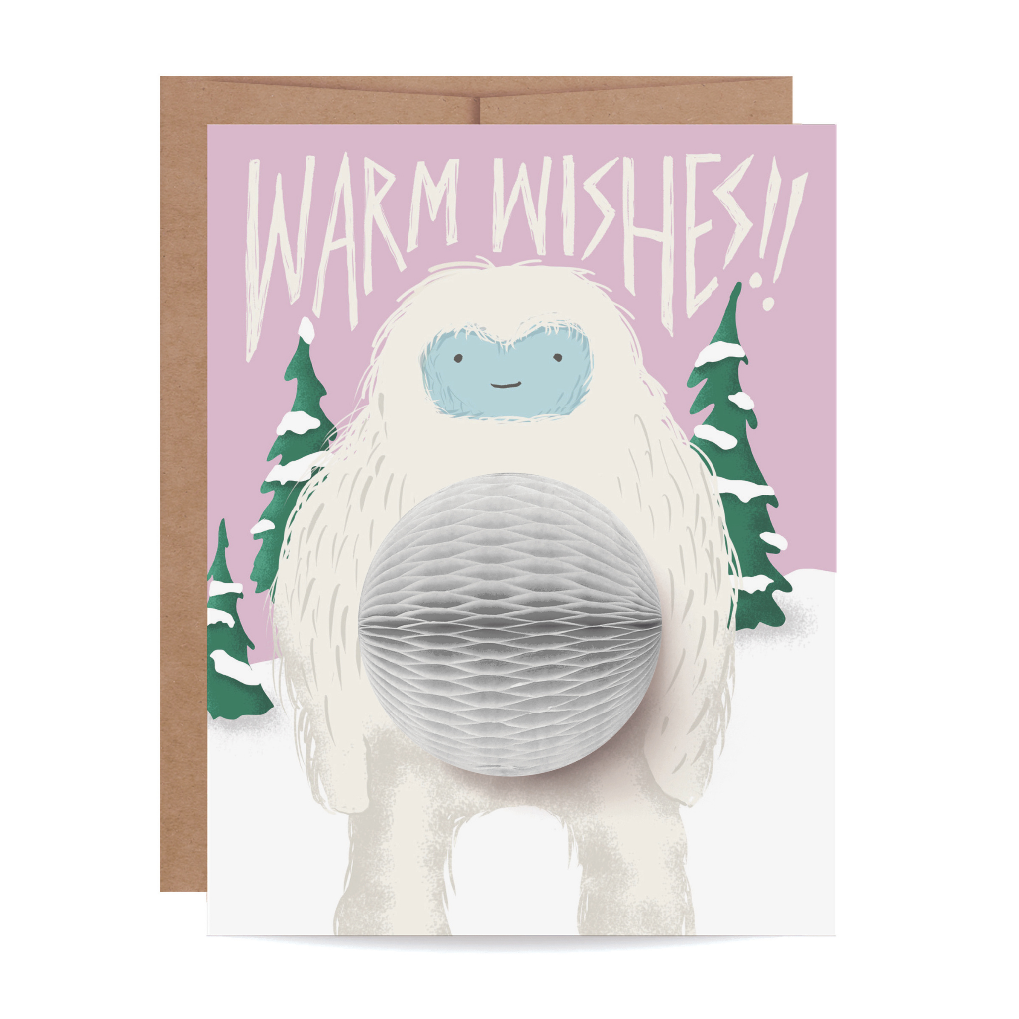 Yeti Pop-up Card