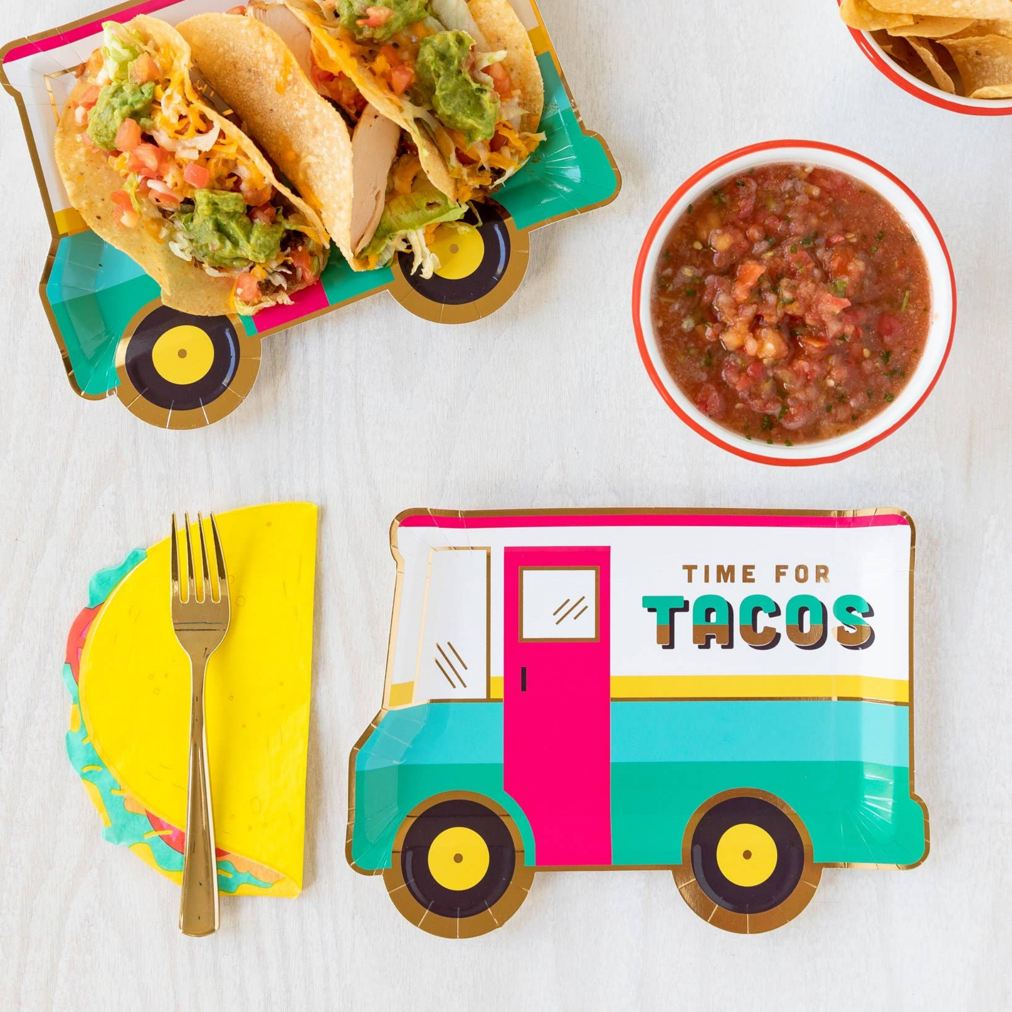 Taco Truck Plate