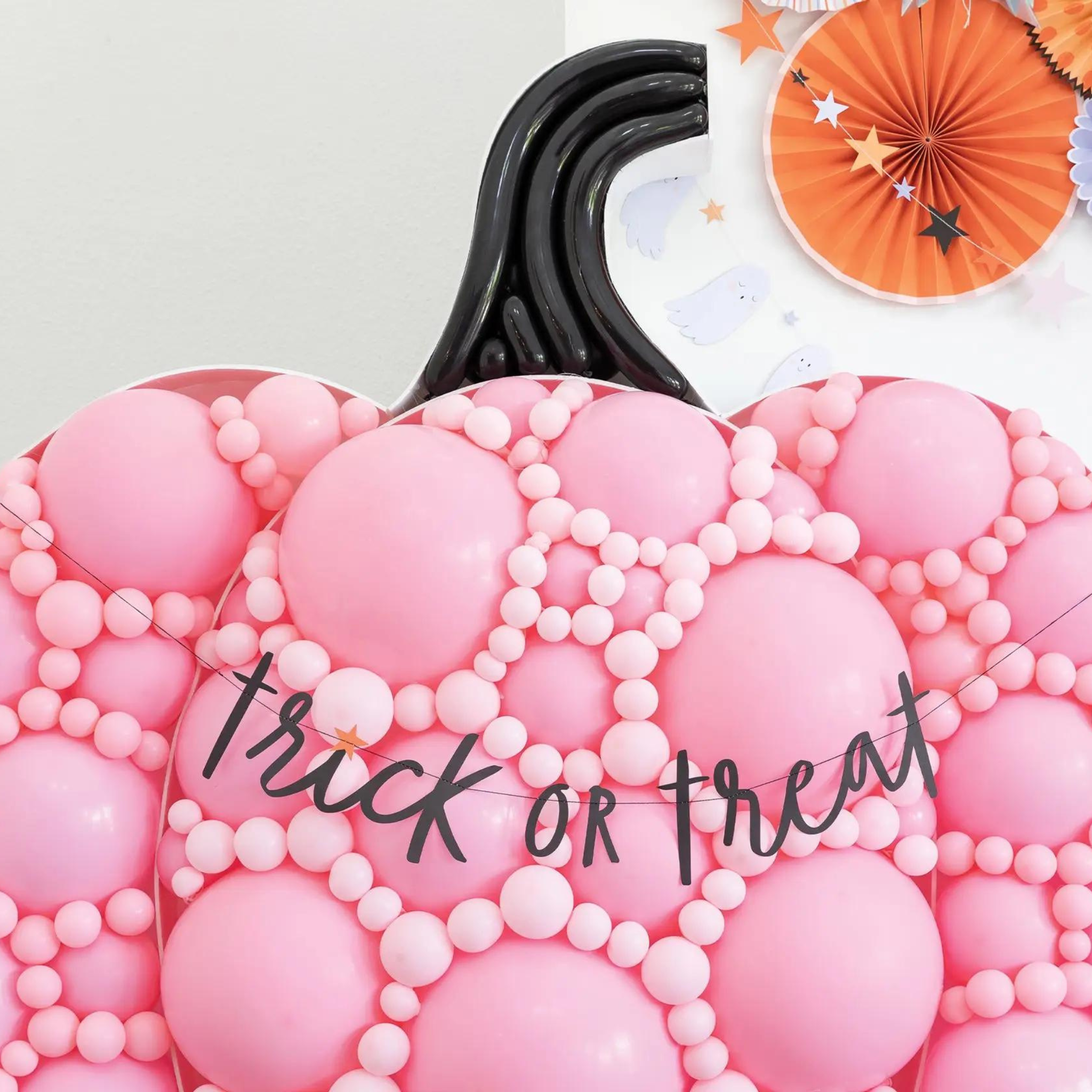 Trick or Treat Word Banner