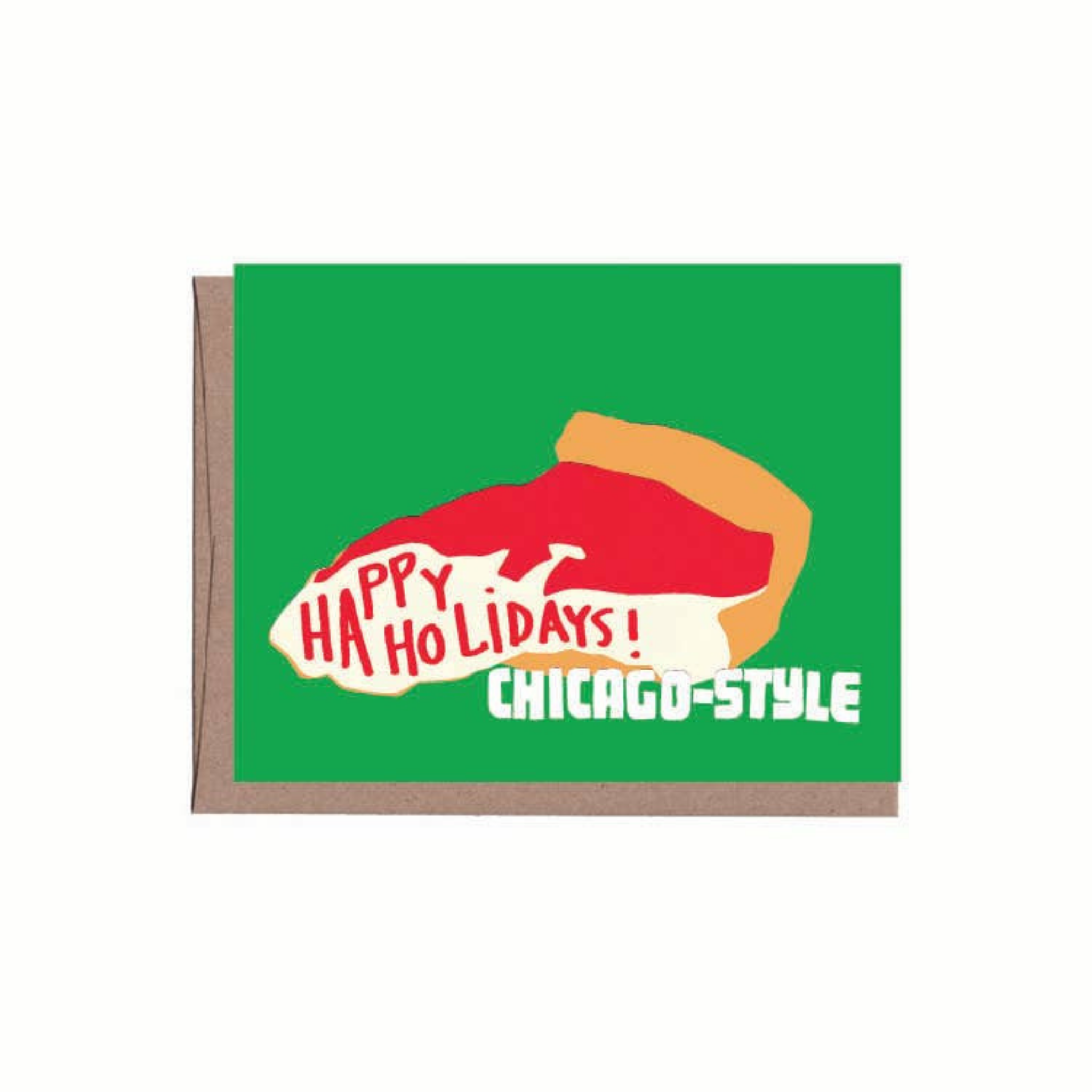 Deep Dish Holiday Card