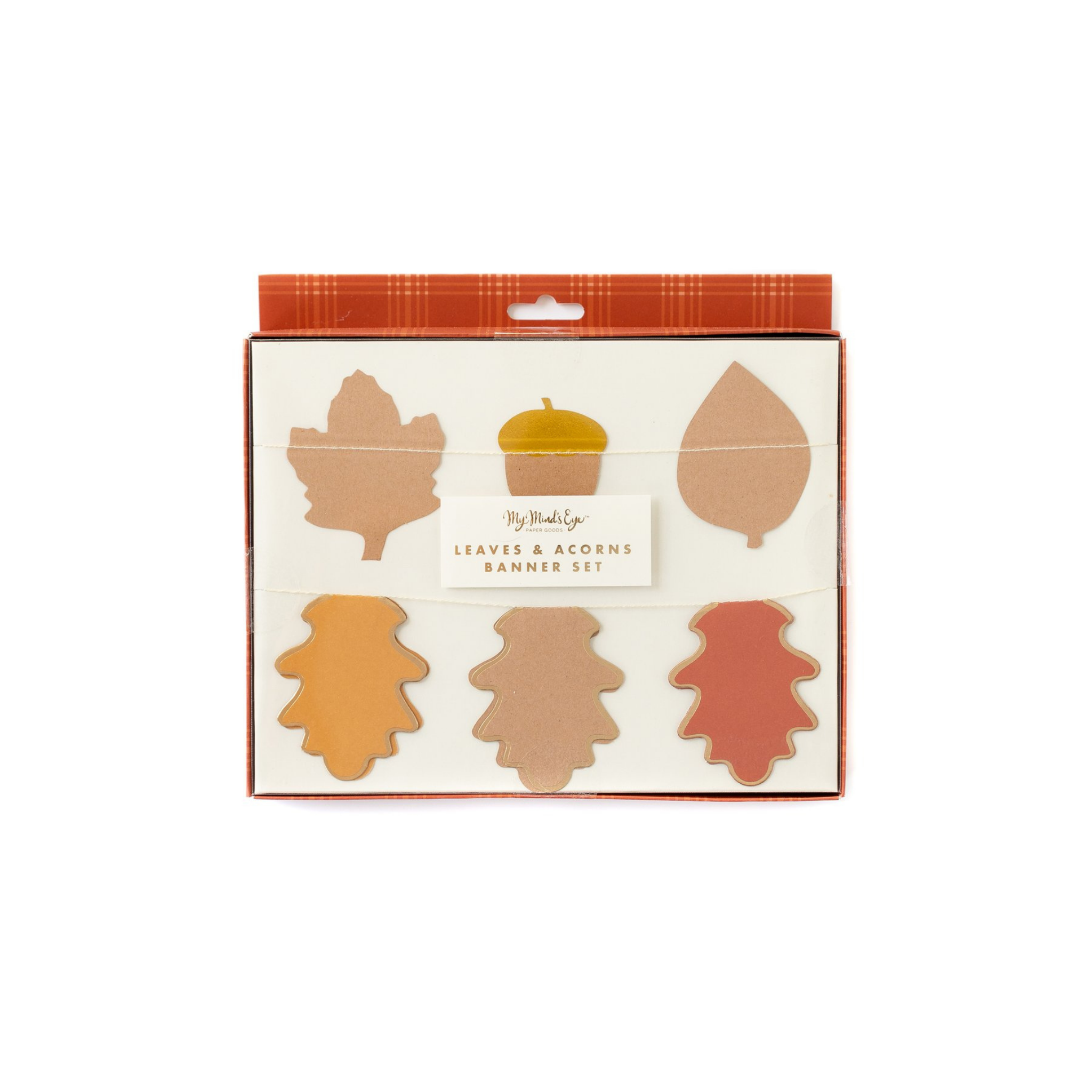 Acorns and Leaves Banner Set