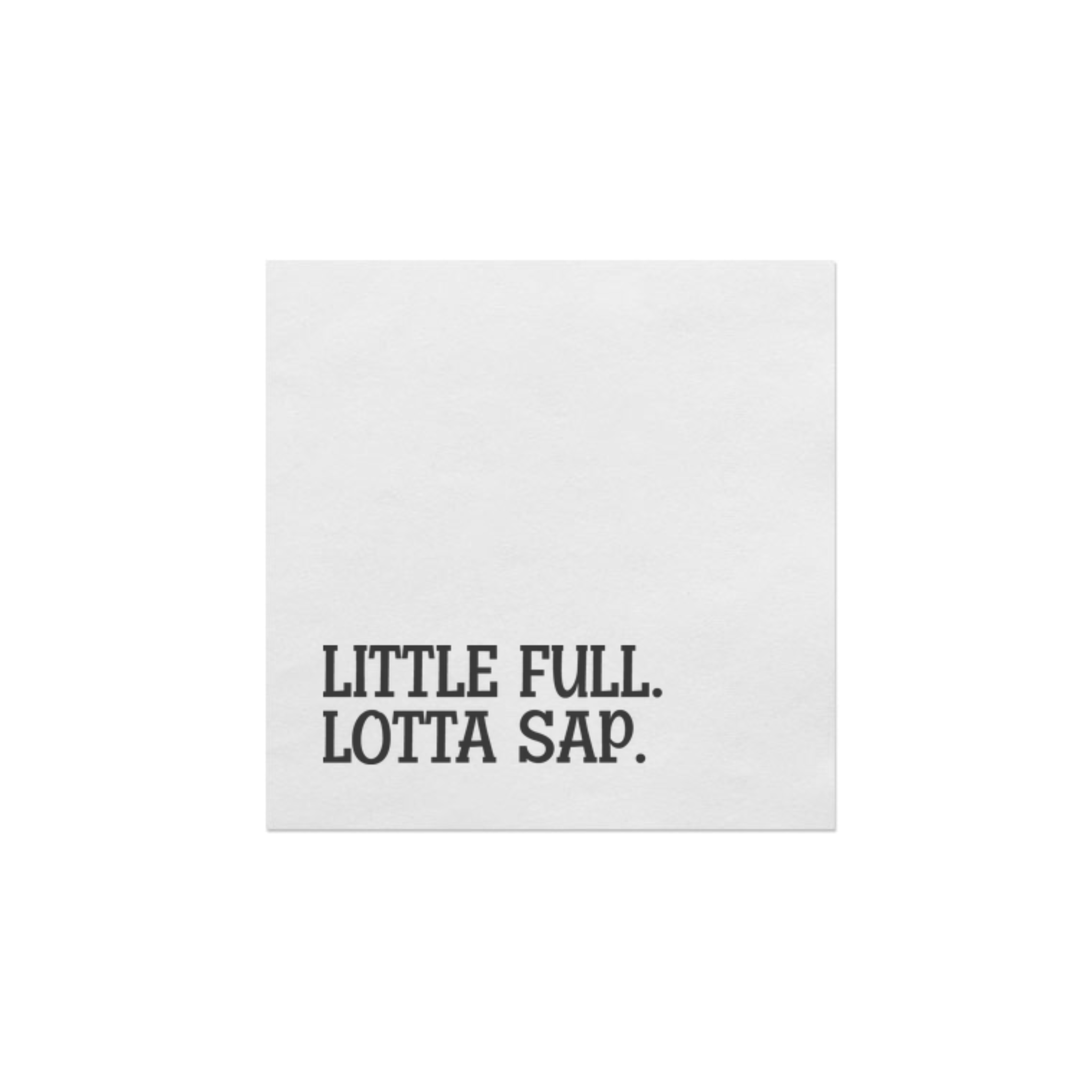 Christmas Vaca Sayings Small Napkin