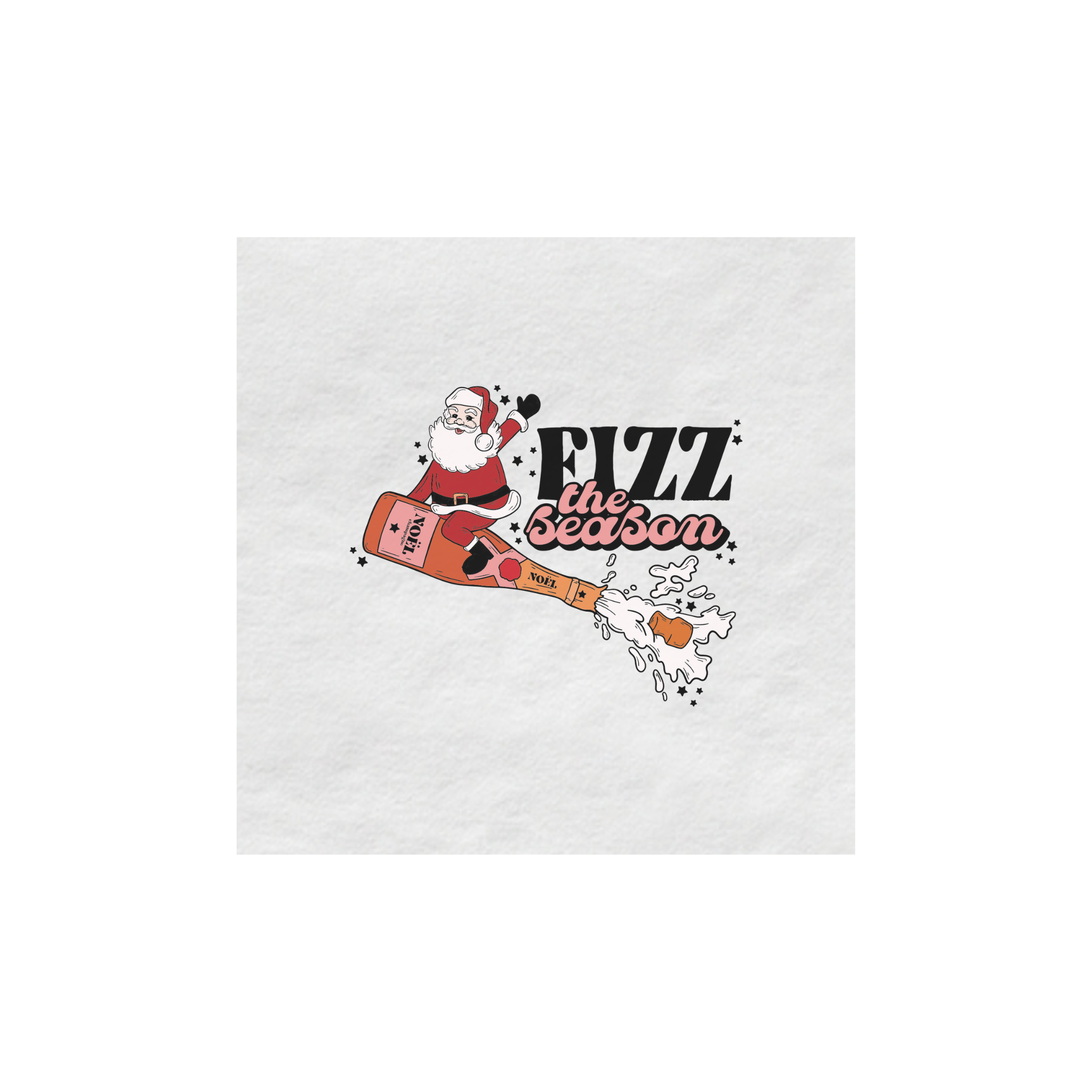 Fizz The Season Small Napkin