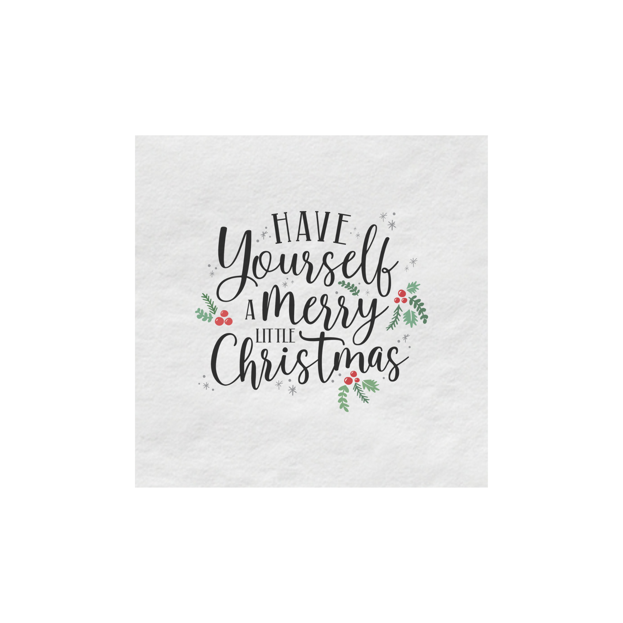 Little Christmas Small Napkin