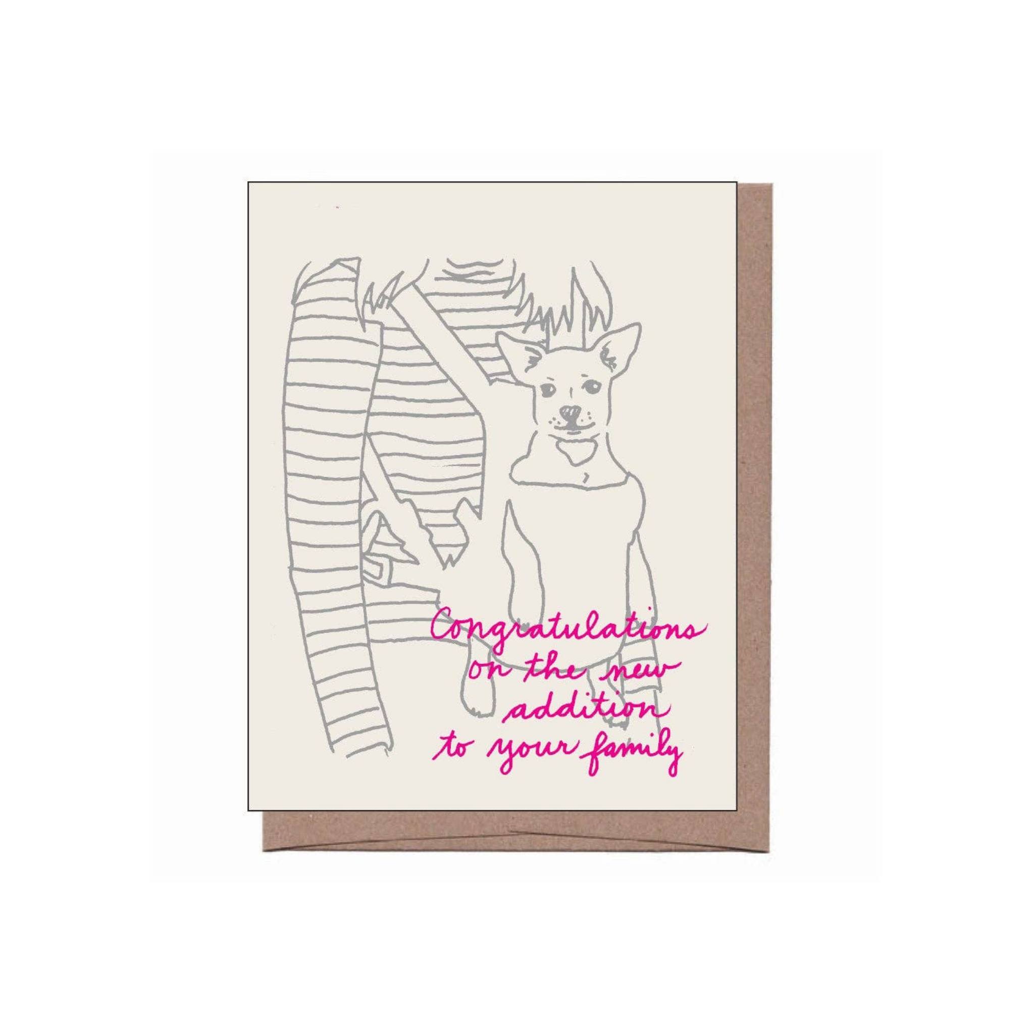 New Addition Card