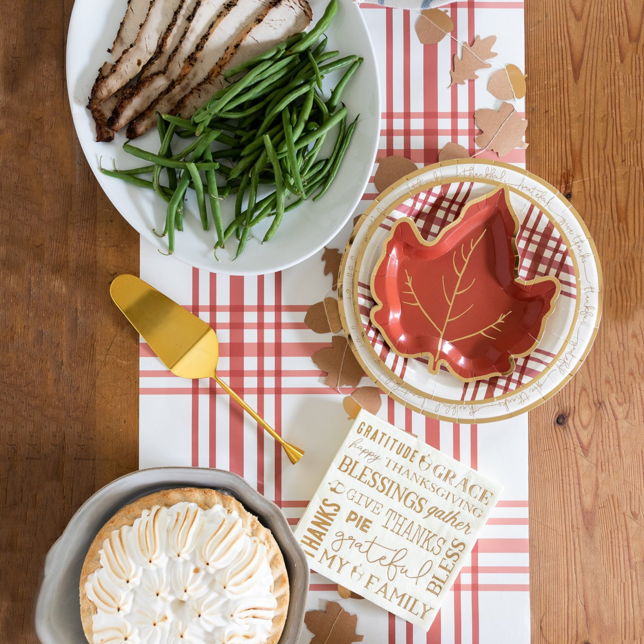 Plaid Table Runner