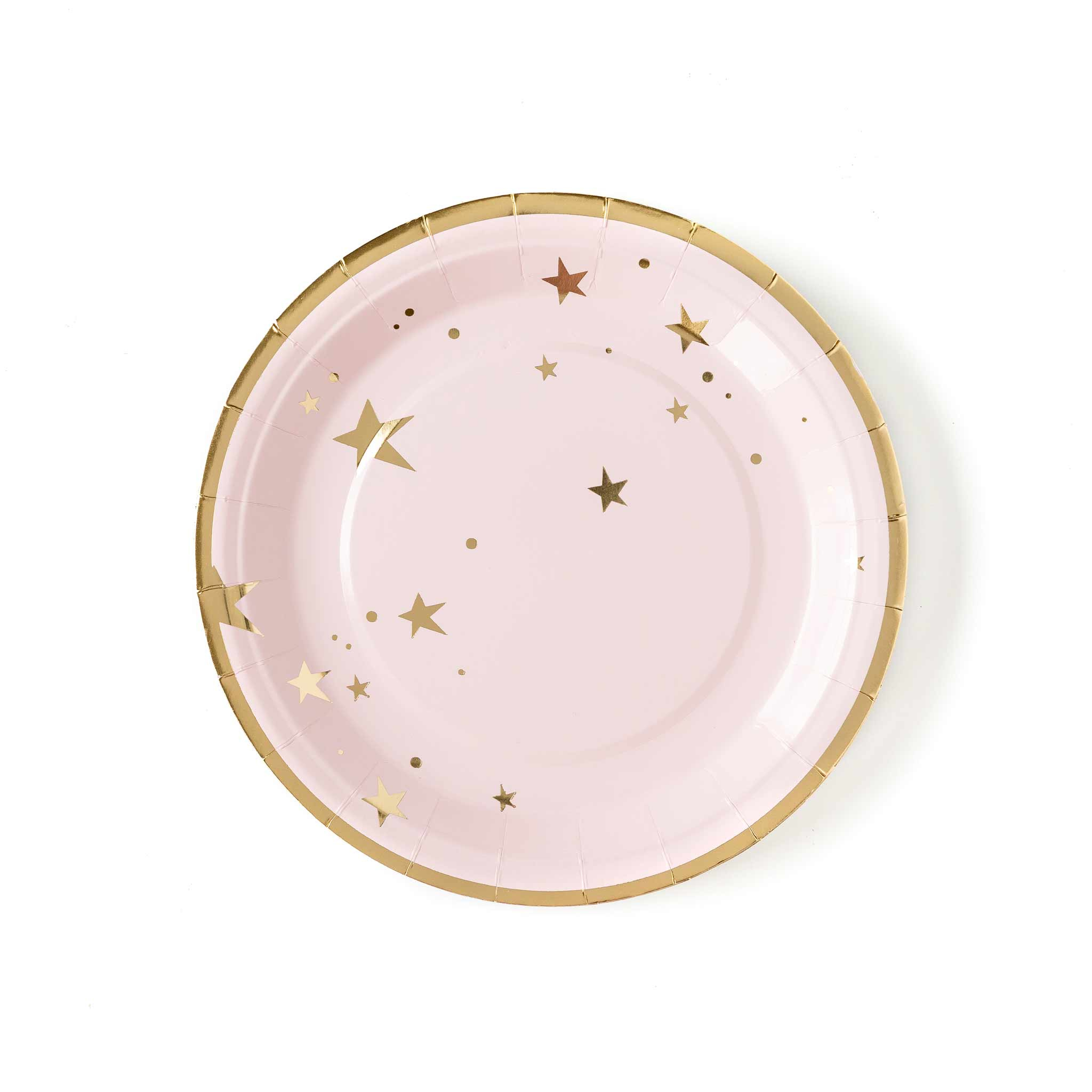 Pink Star Large Plates