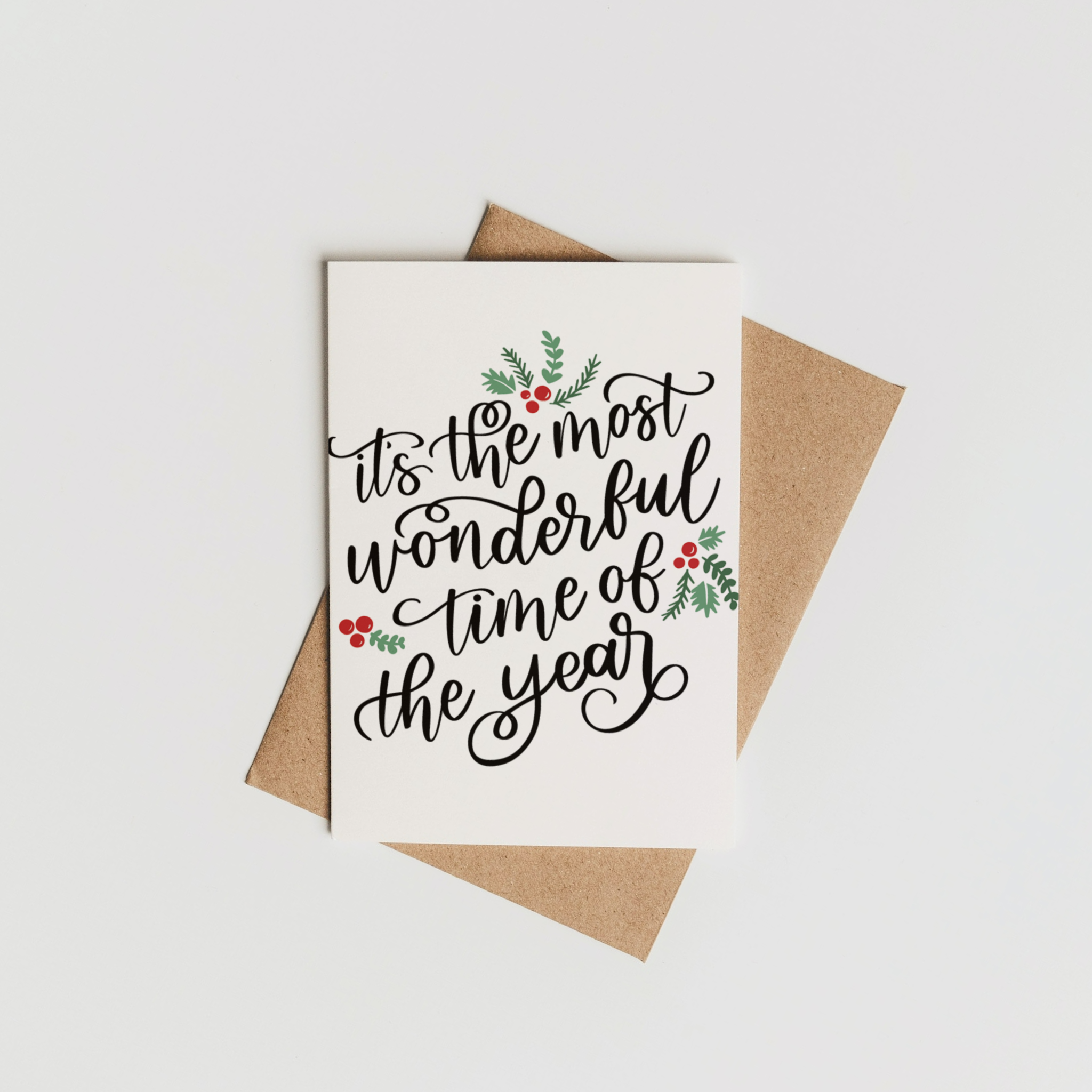Wonderful Time of the Year Card