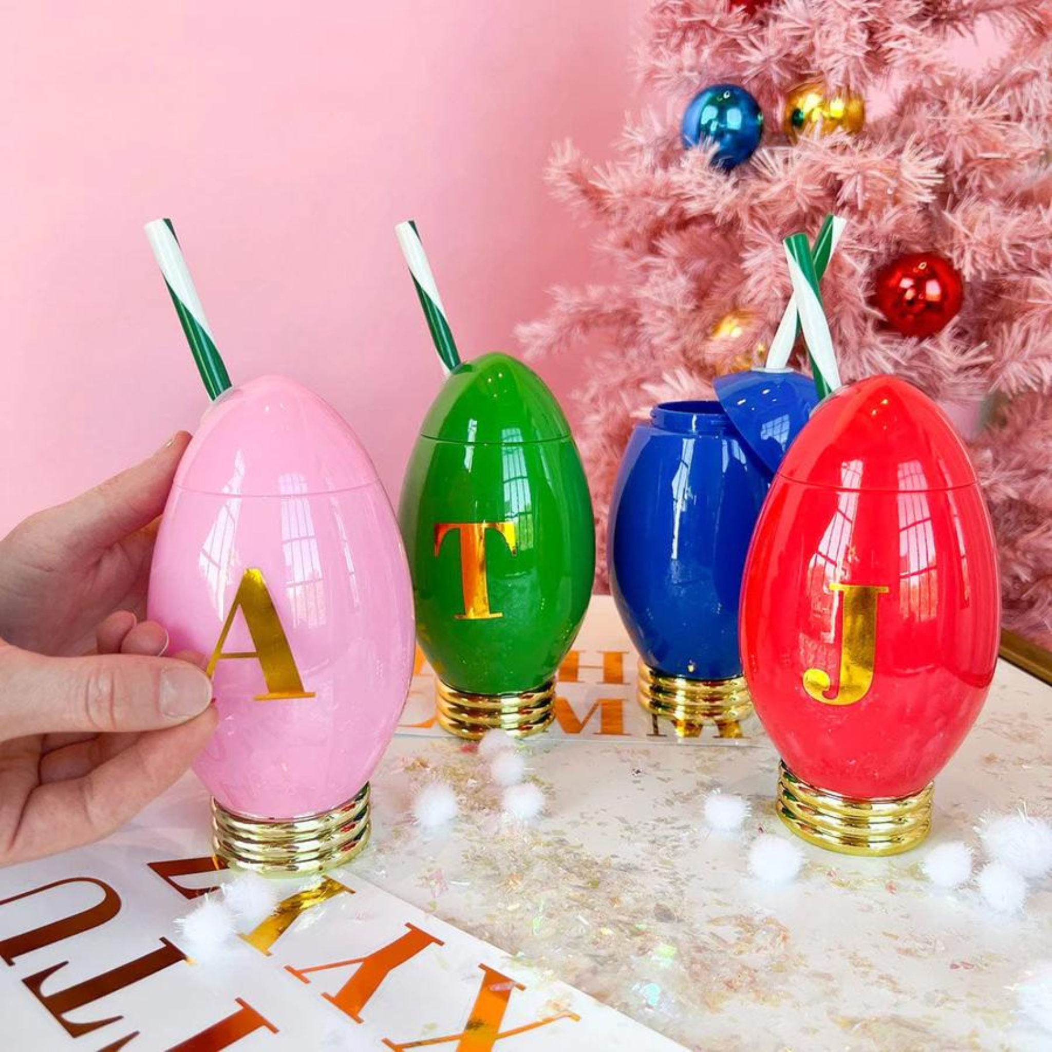 Minglin' Mini Customizable Holiday Light Cups