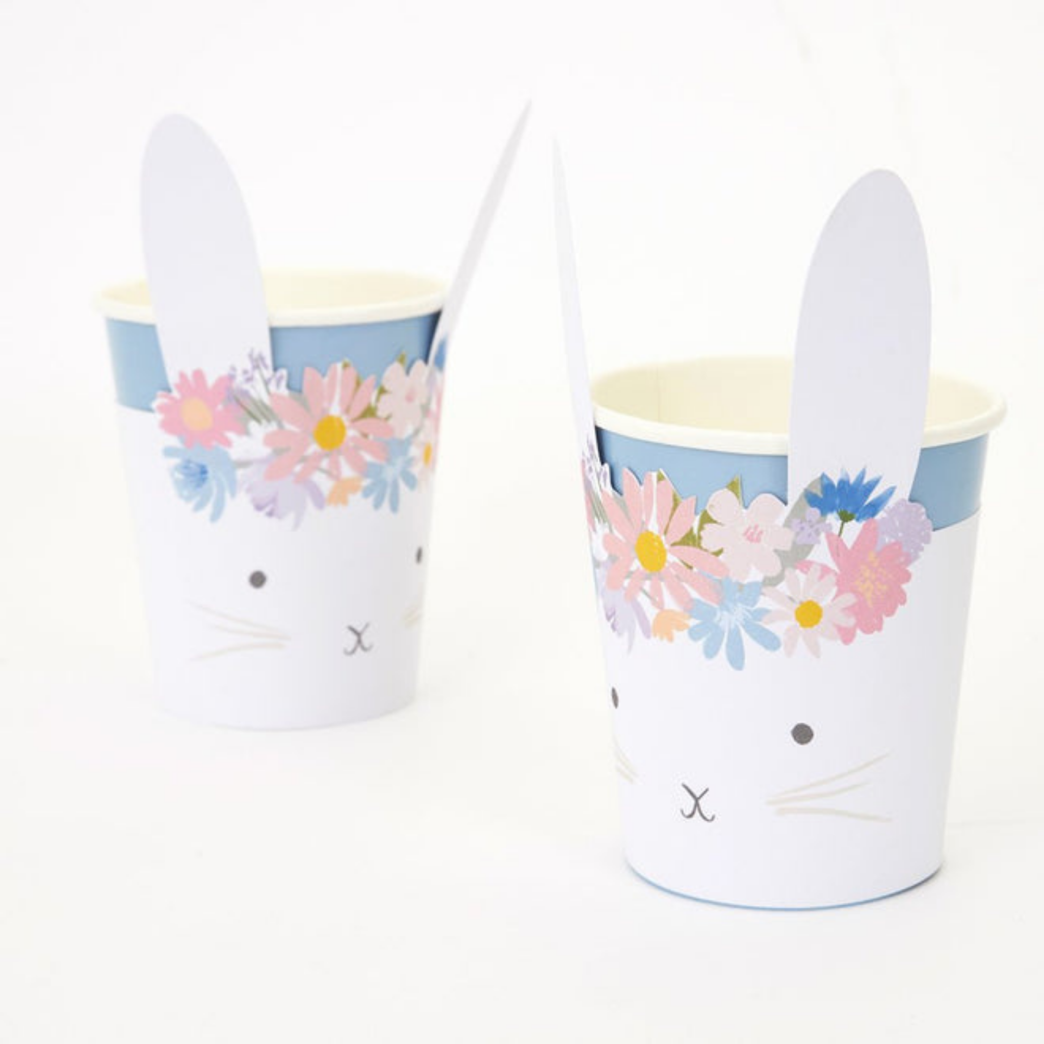 Floral Bunny Cups