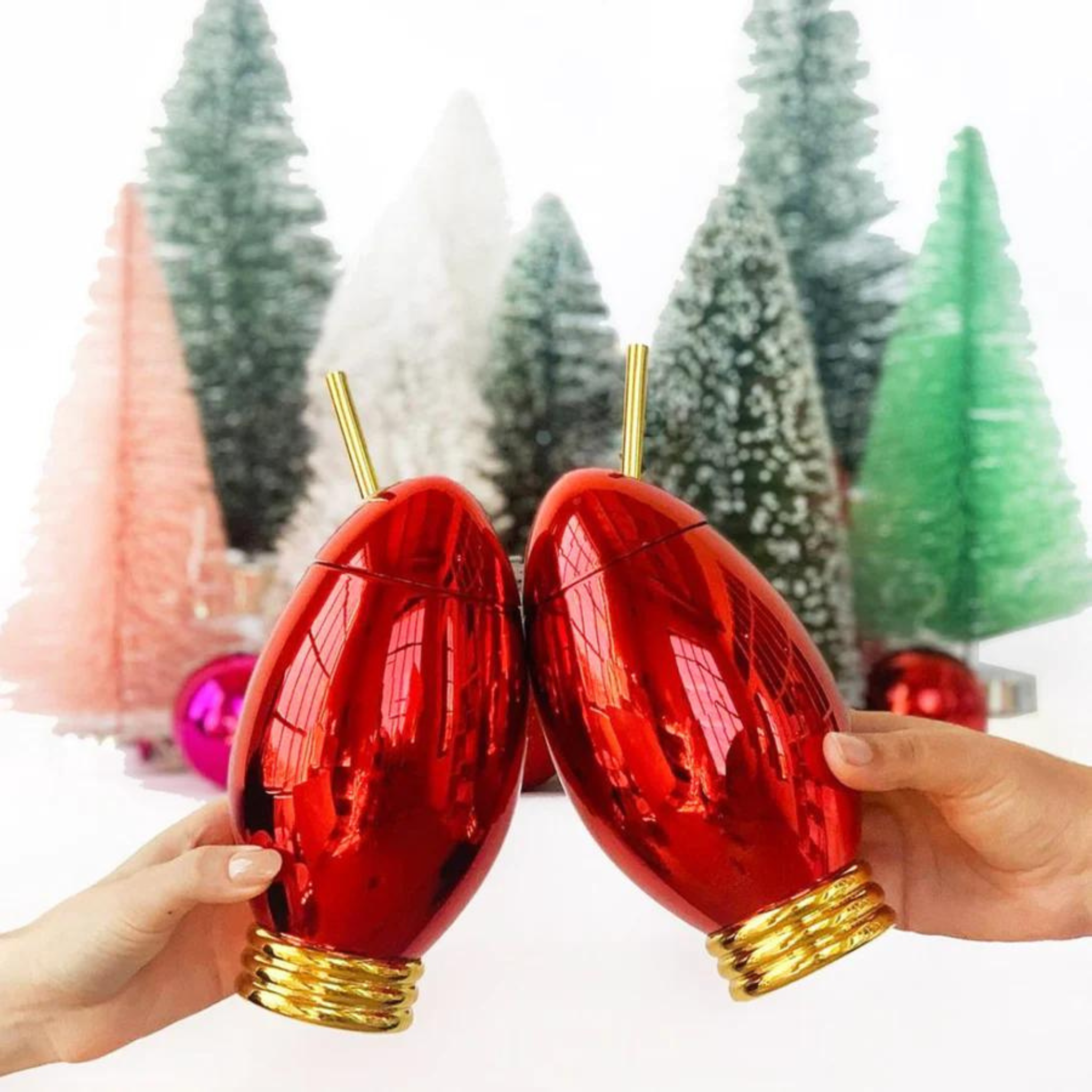 Shiny & Bright Holiday Light Cup
