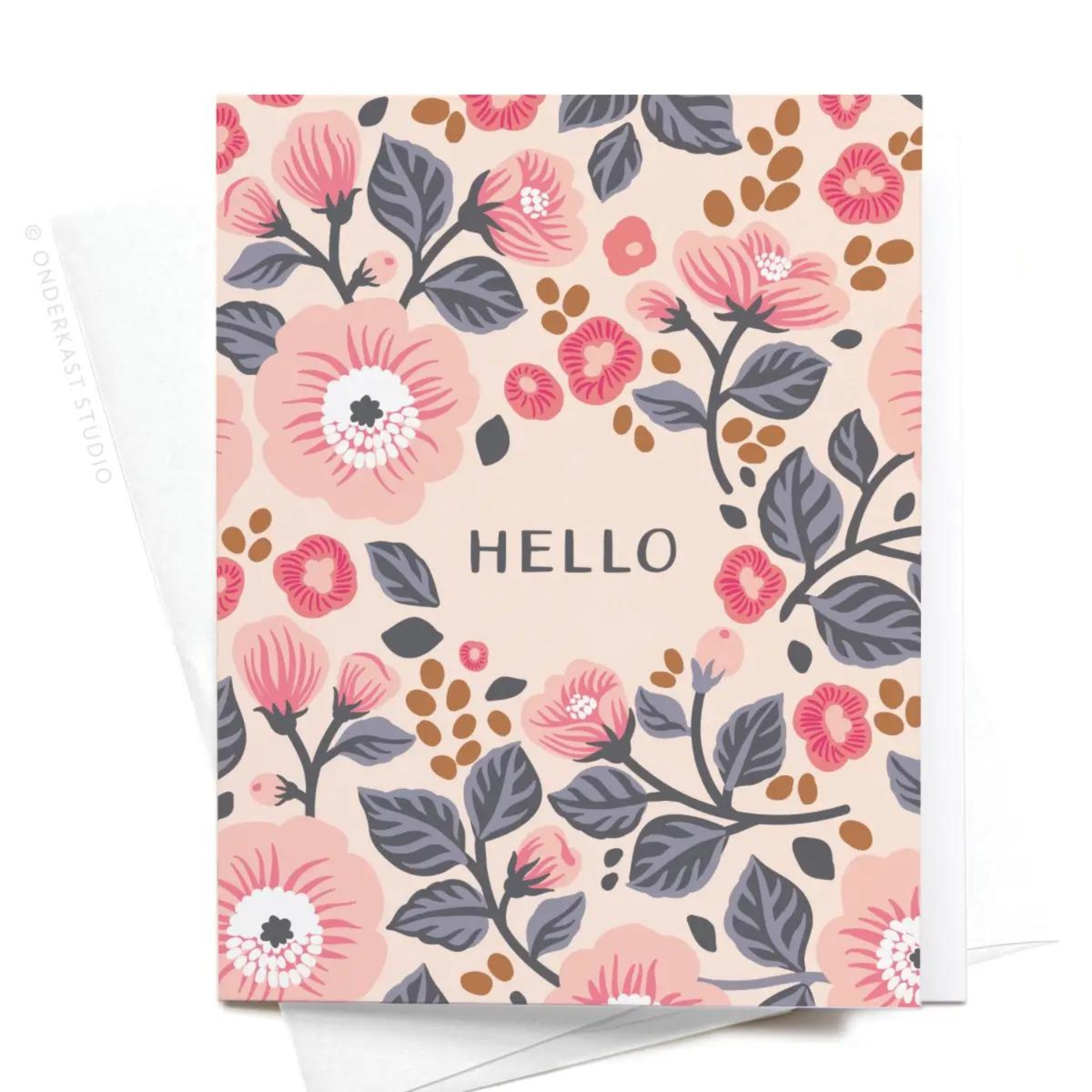Floral Hello General Card