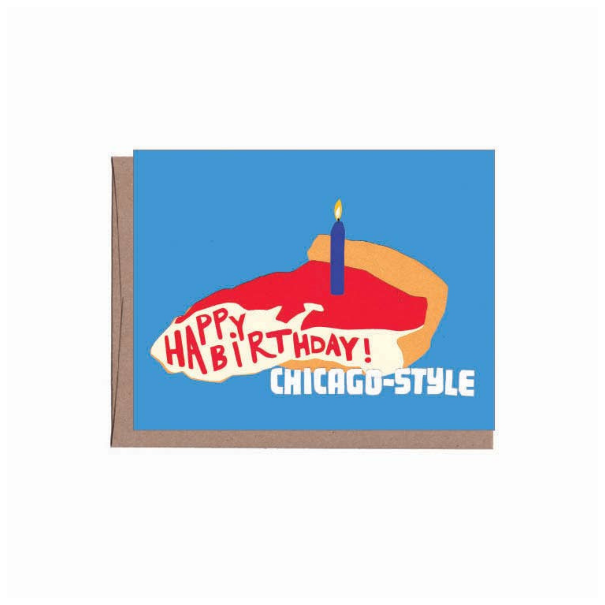 Happy Birthday Chicago-Style Card