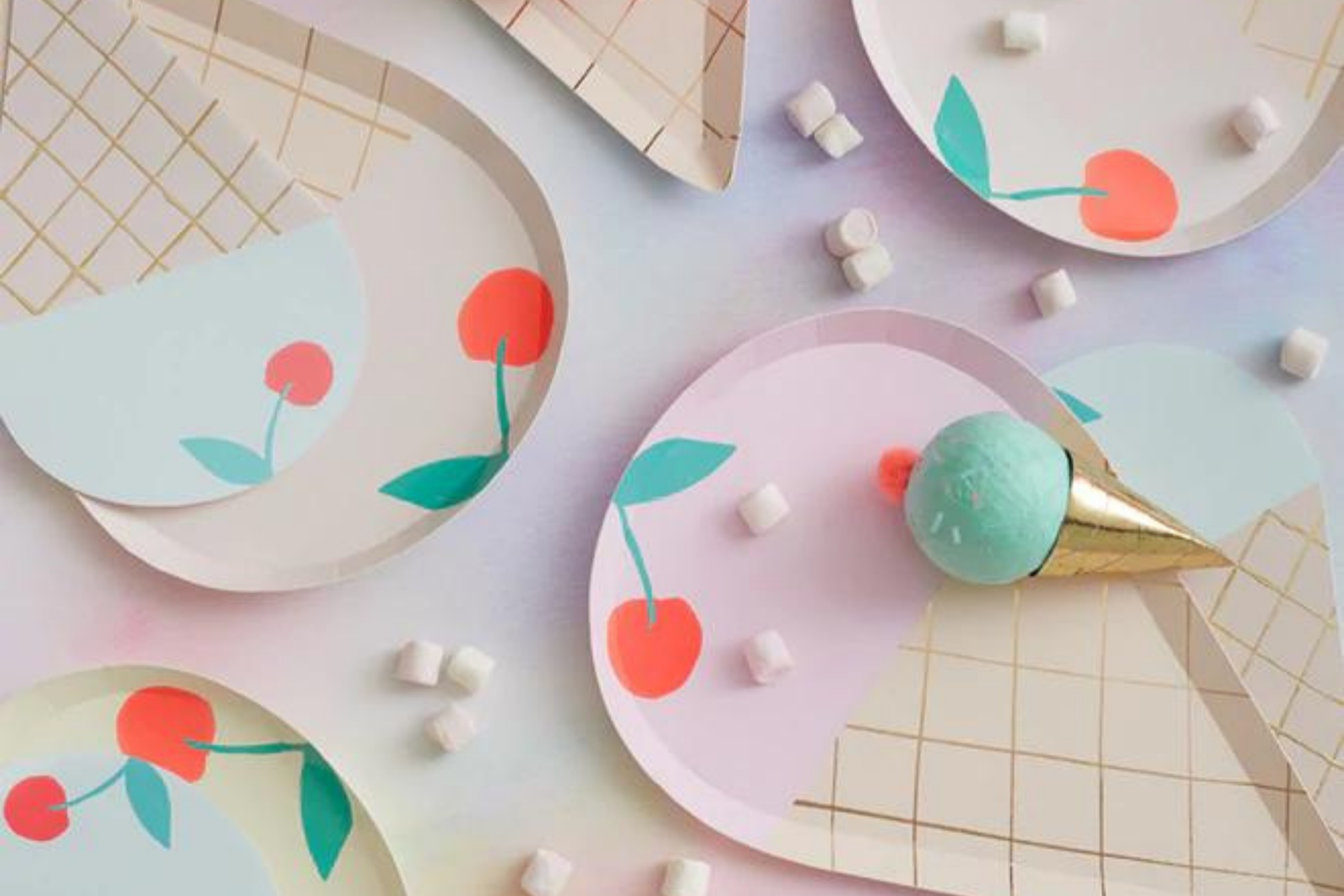 Ice Cream Plates