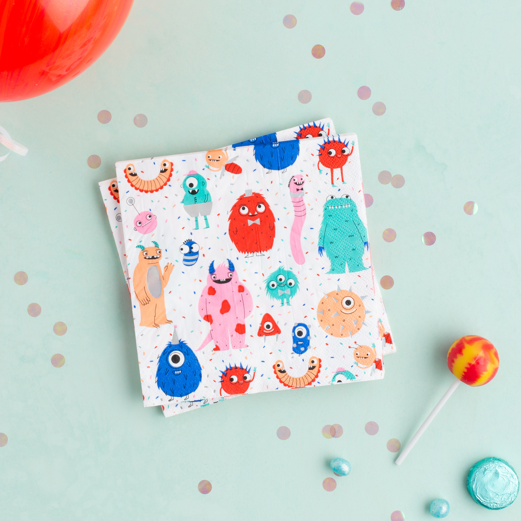 Little Monsters Large Napkins