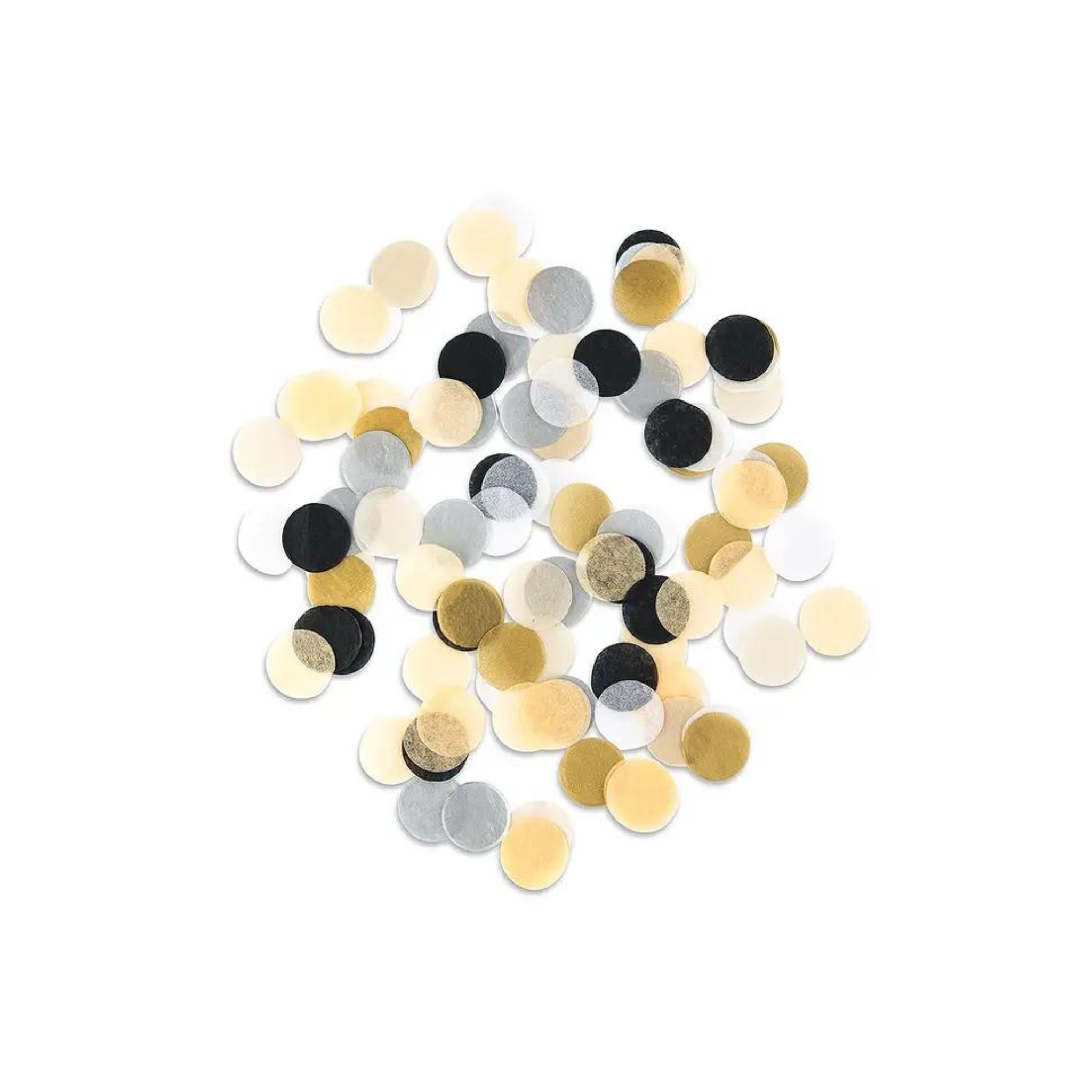 Mixed Metallics Jumbo Party Tissue Confetti