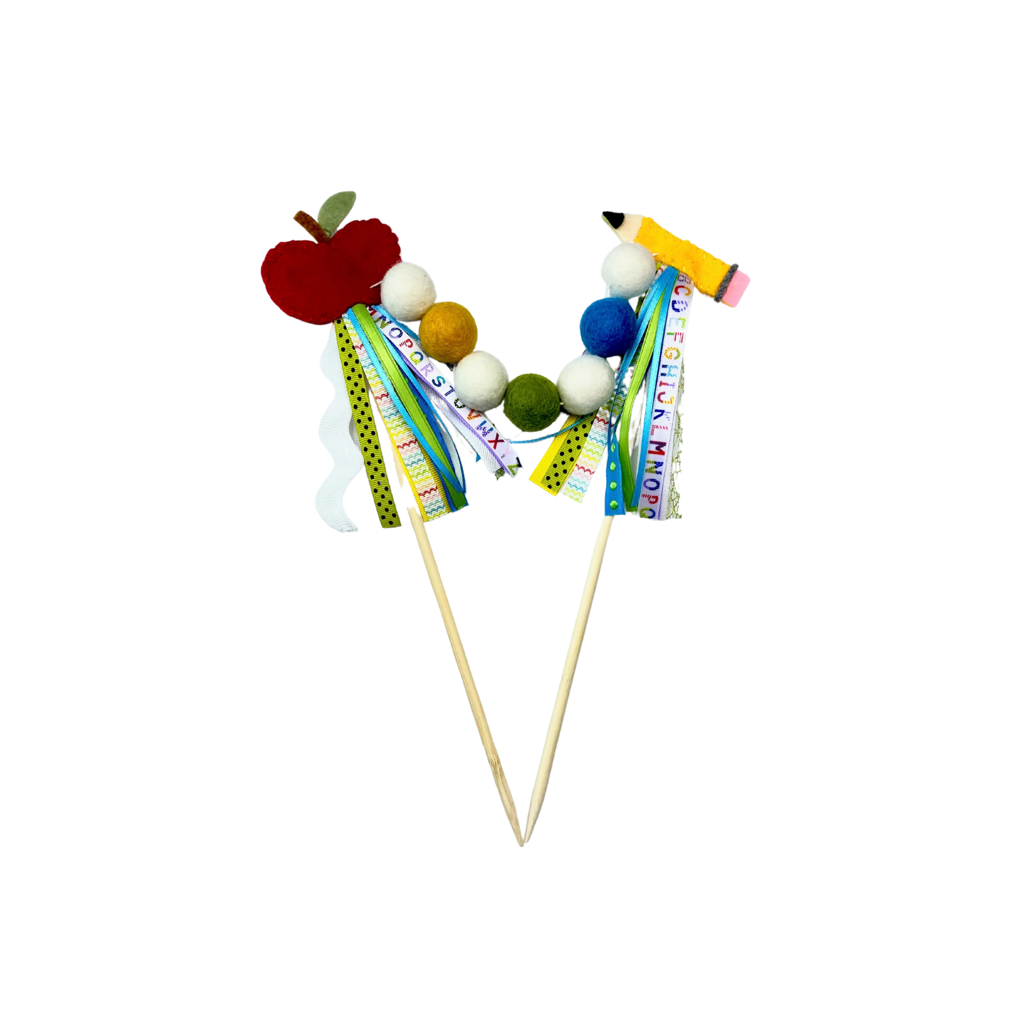 School Felt Cake Topper