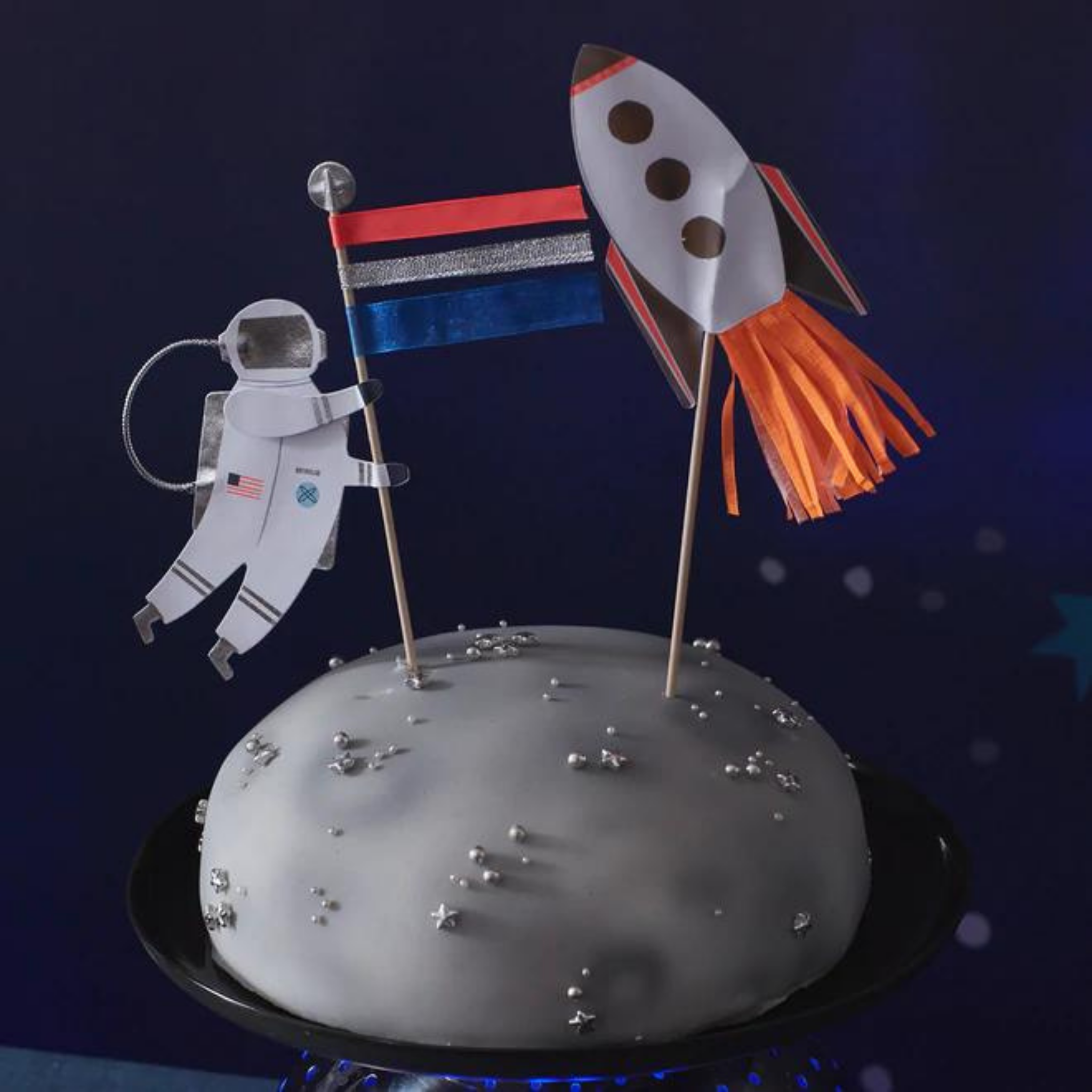 Space Cake Topper