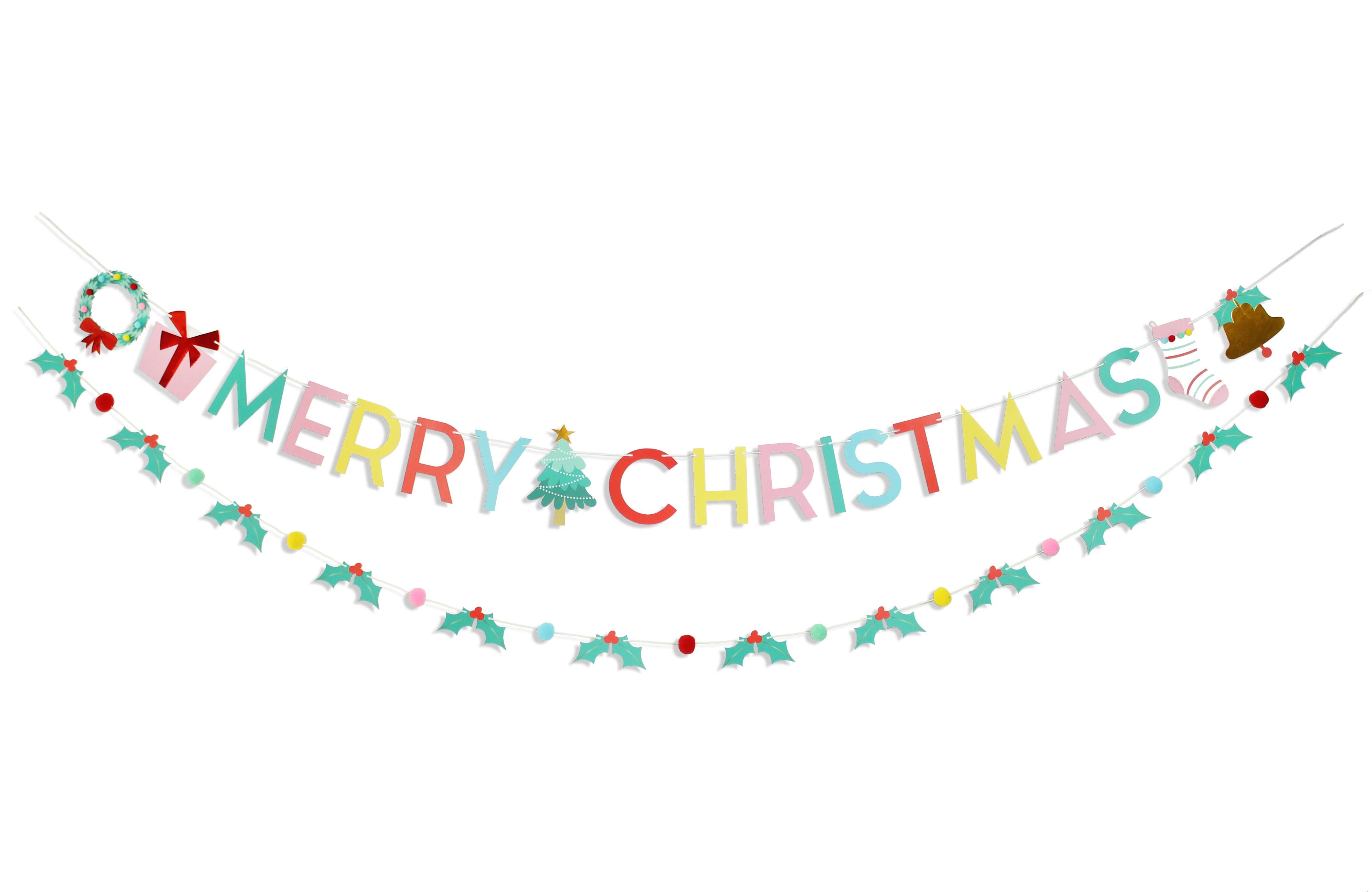 Colorful Christmas Banner
