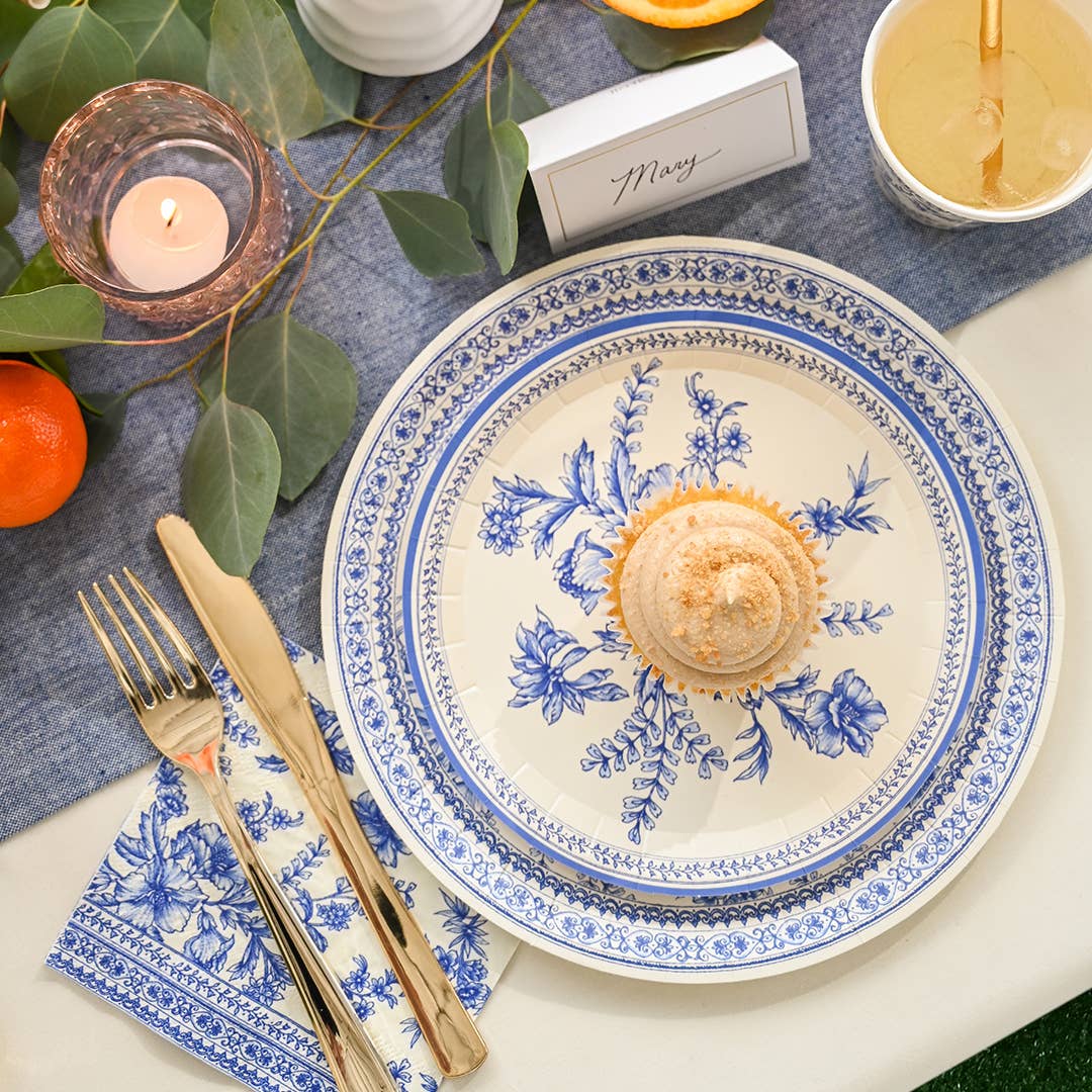 French Toile Small Napkins