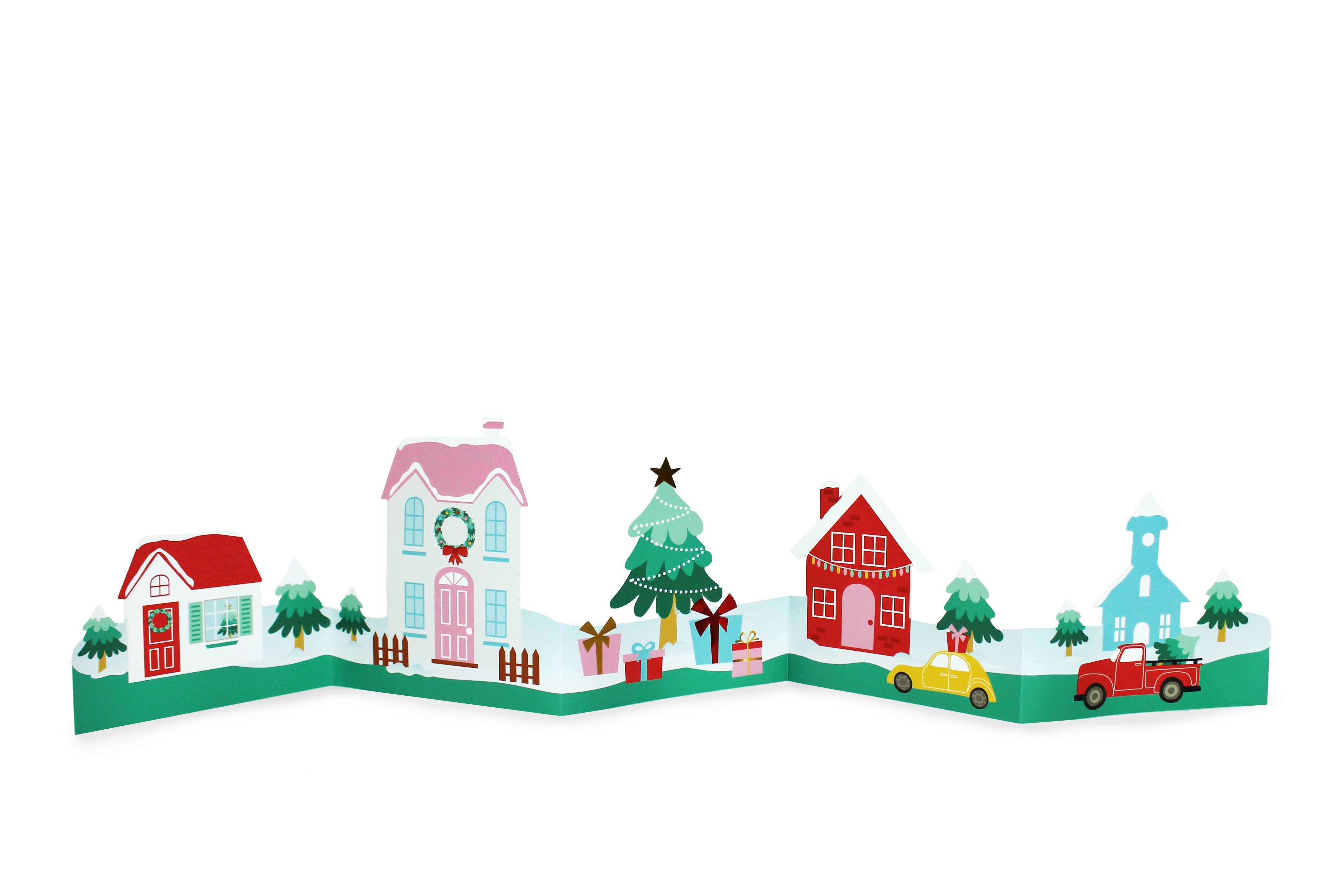 Christmas Village Centerpiece