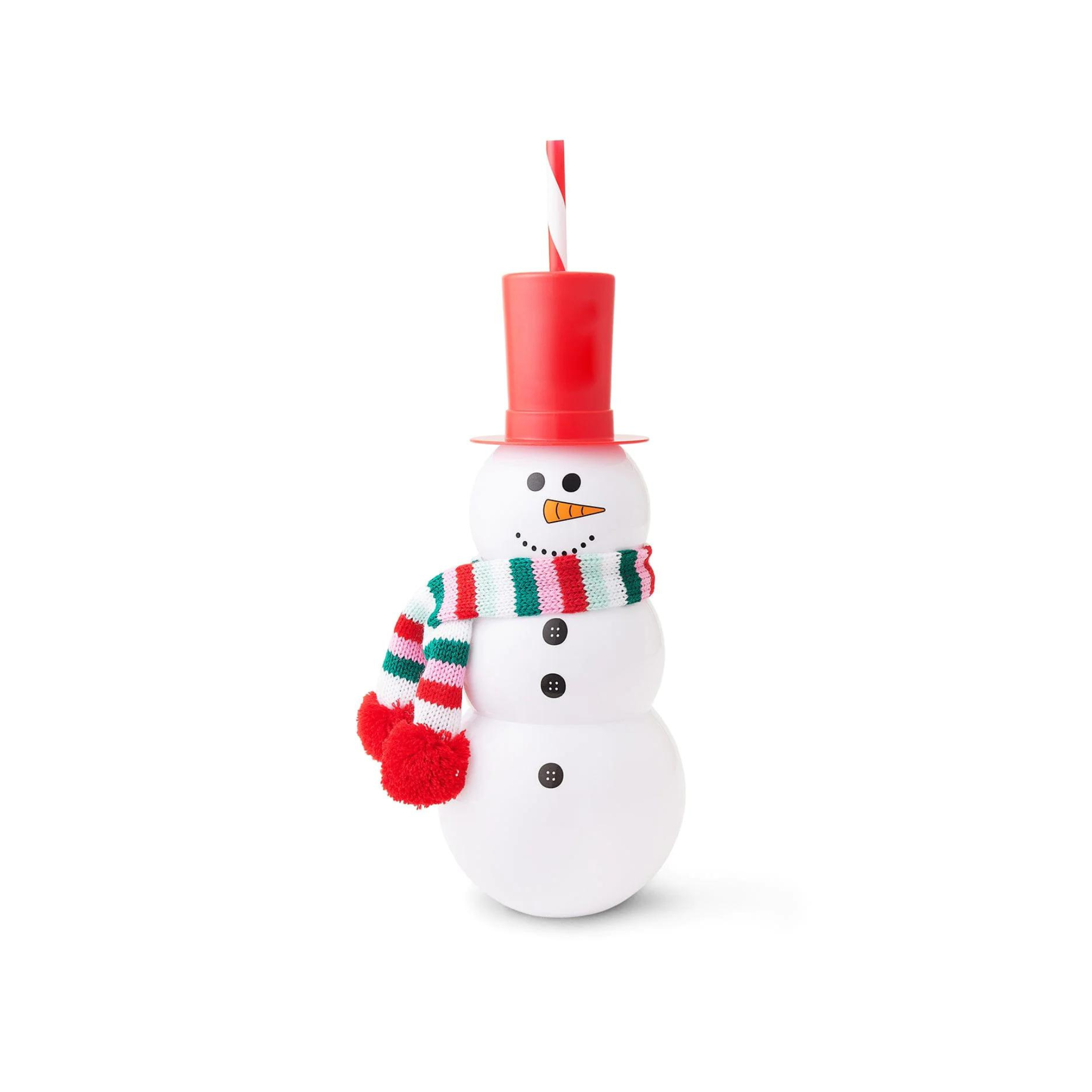 Red Snowman Sipper