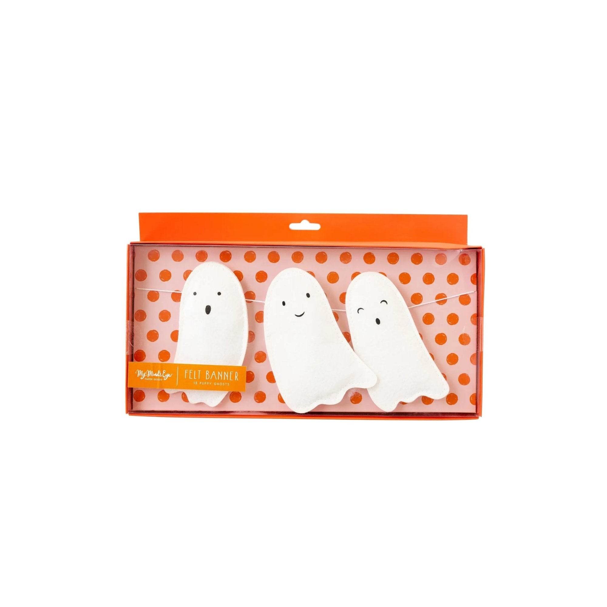 Ghost Puffy Felt Banner