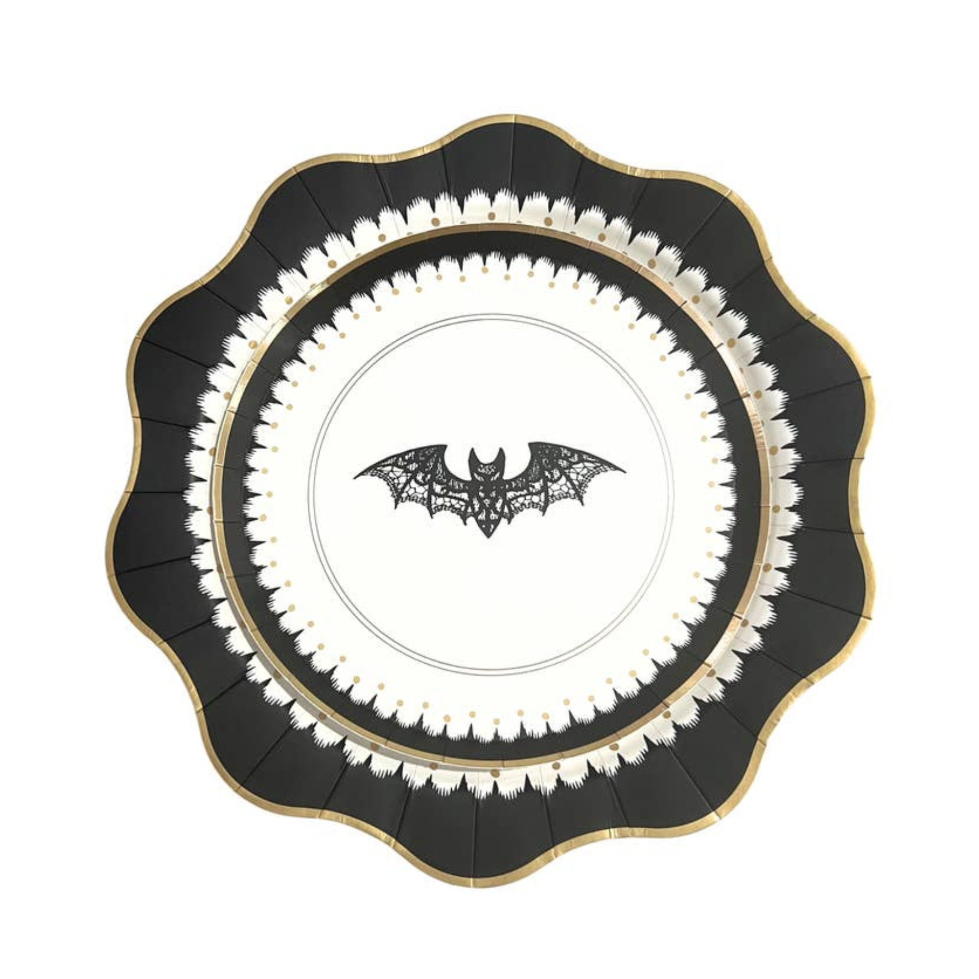 Elegant Bat Small Paper Plates