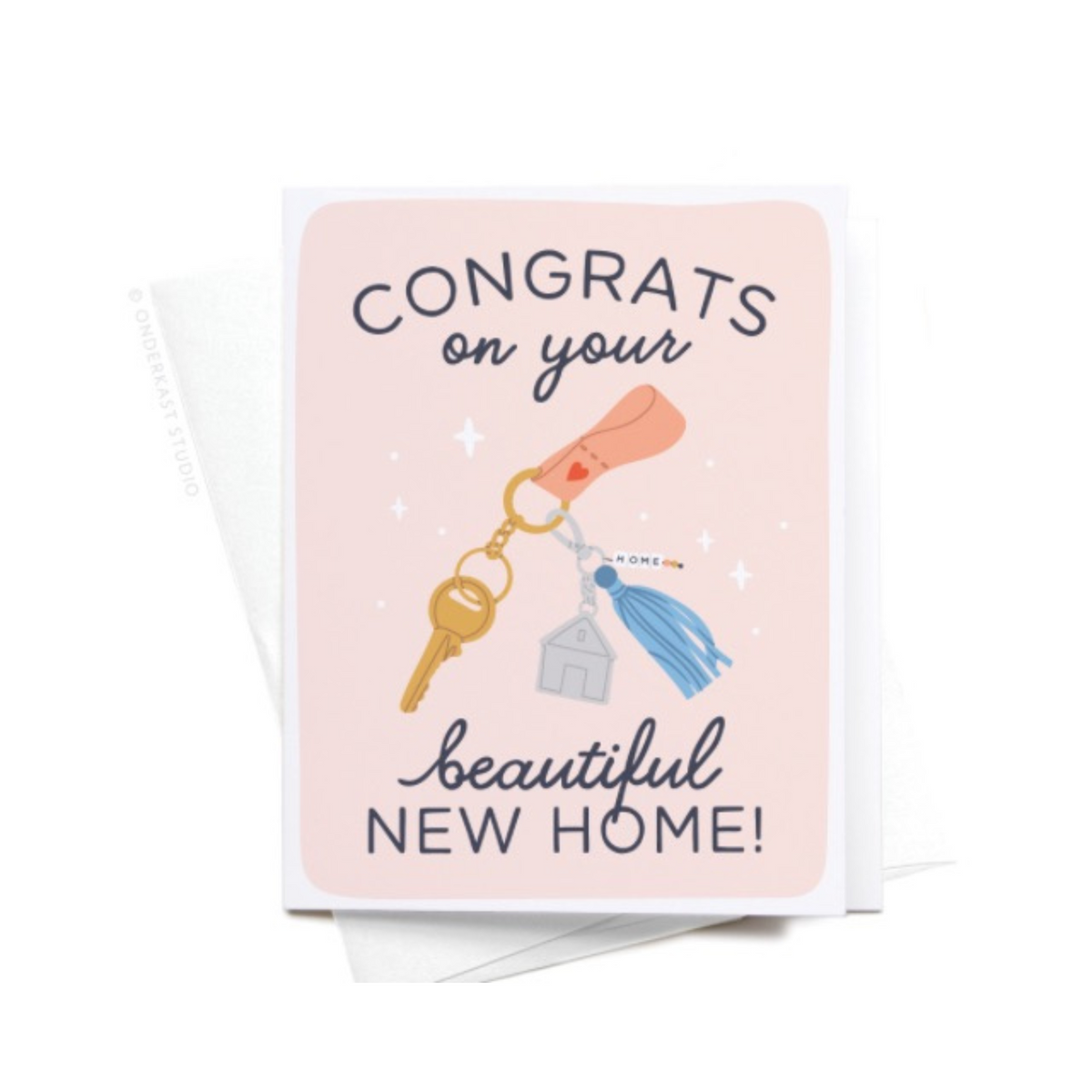 Congrats On Your New Home Keychain Card