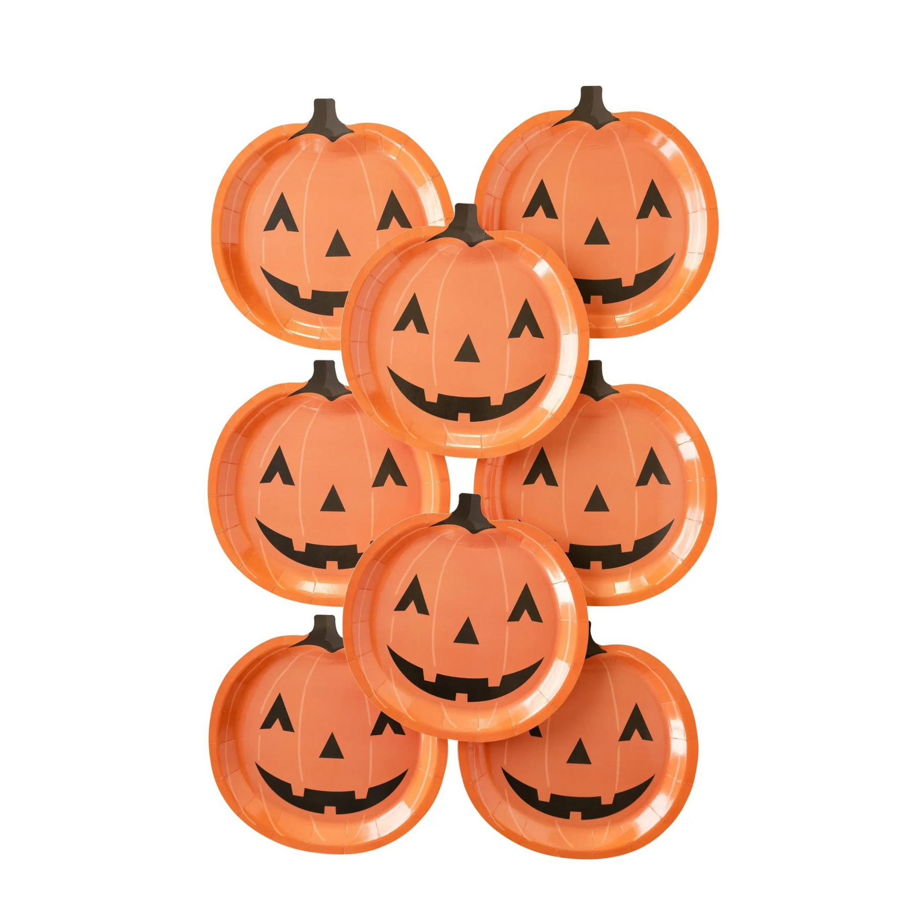 Jack O'Lantern Shaped Plate
