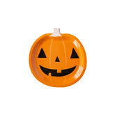 Jack O'Lantern Shaped Plate