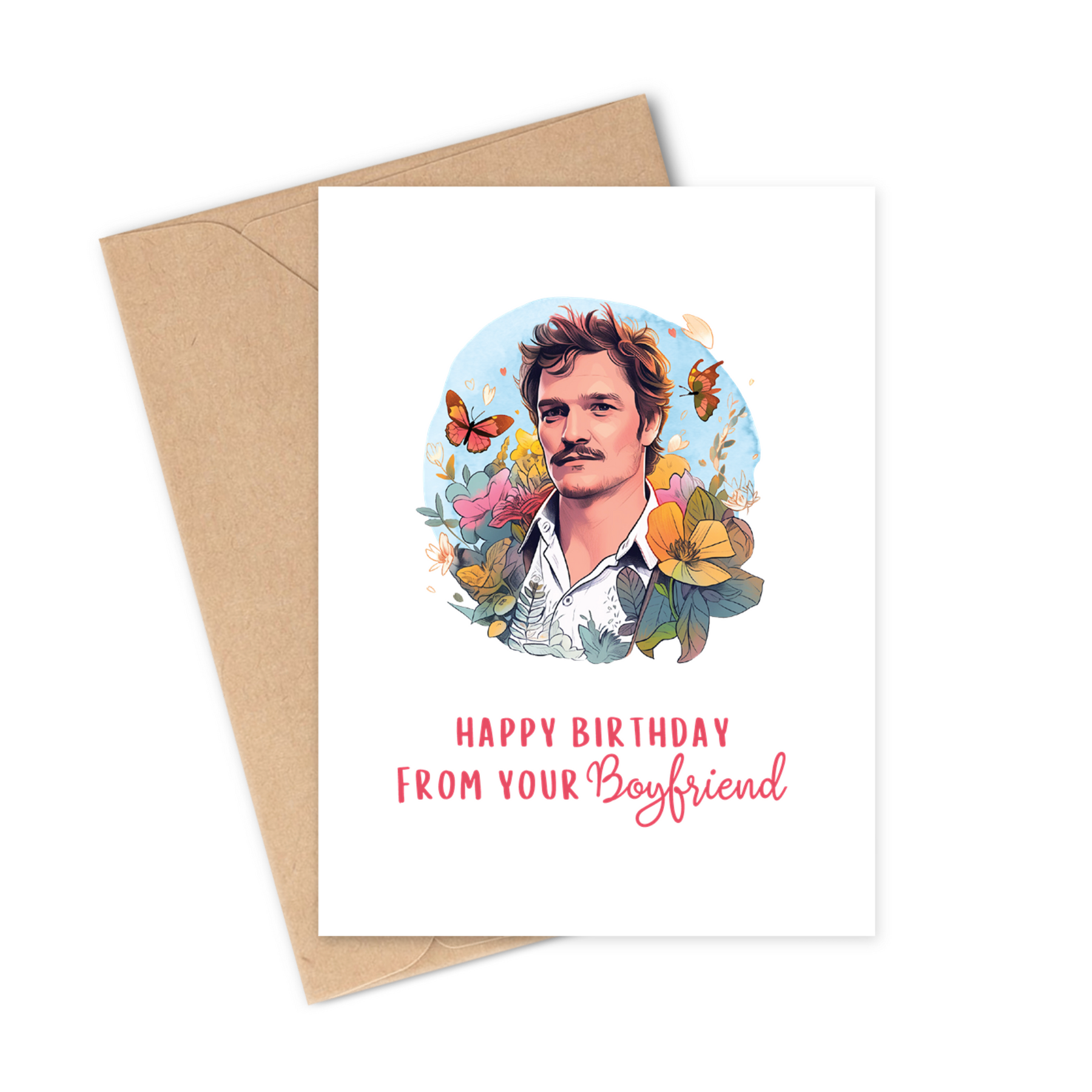 Pedro Boyfriend Birthday Card