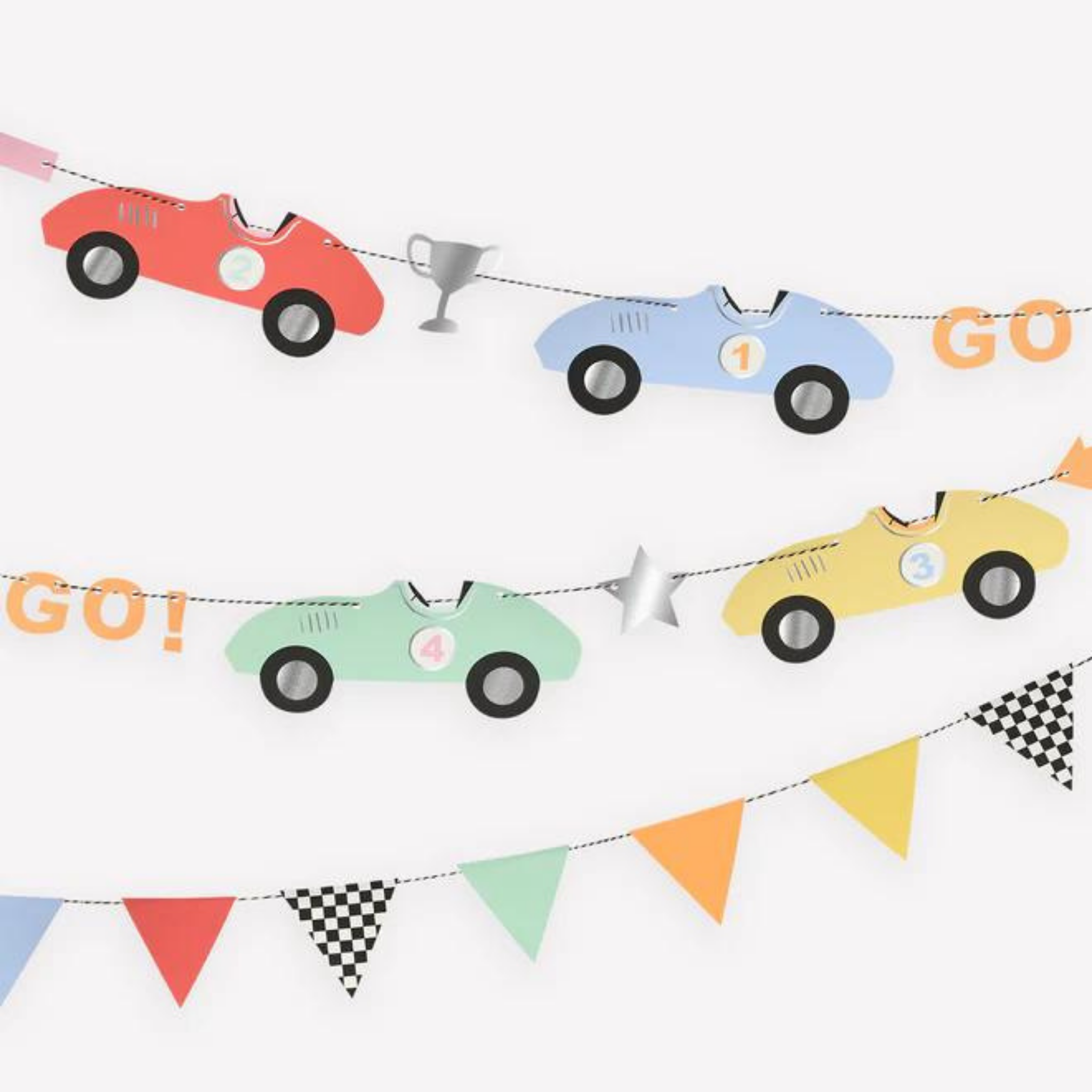 Race Car Garland