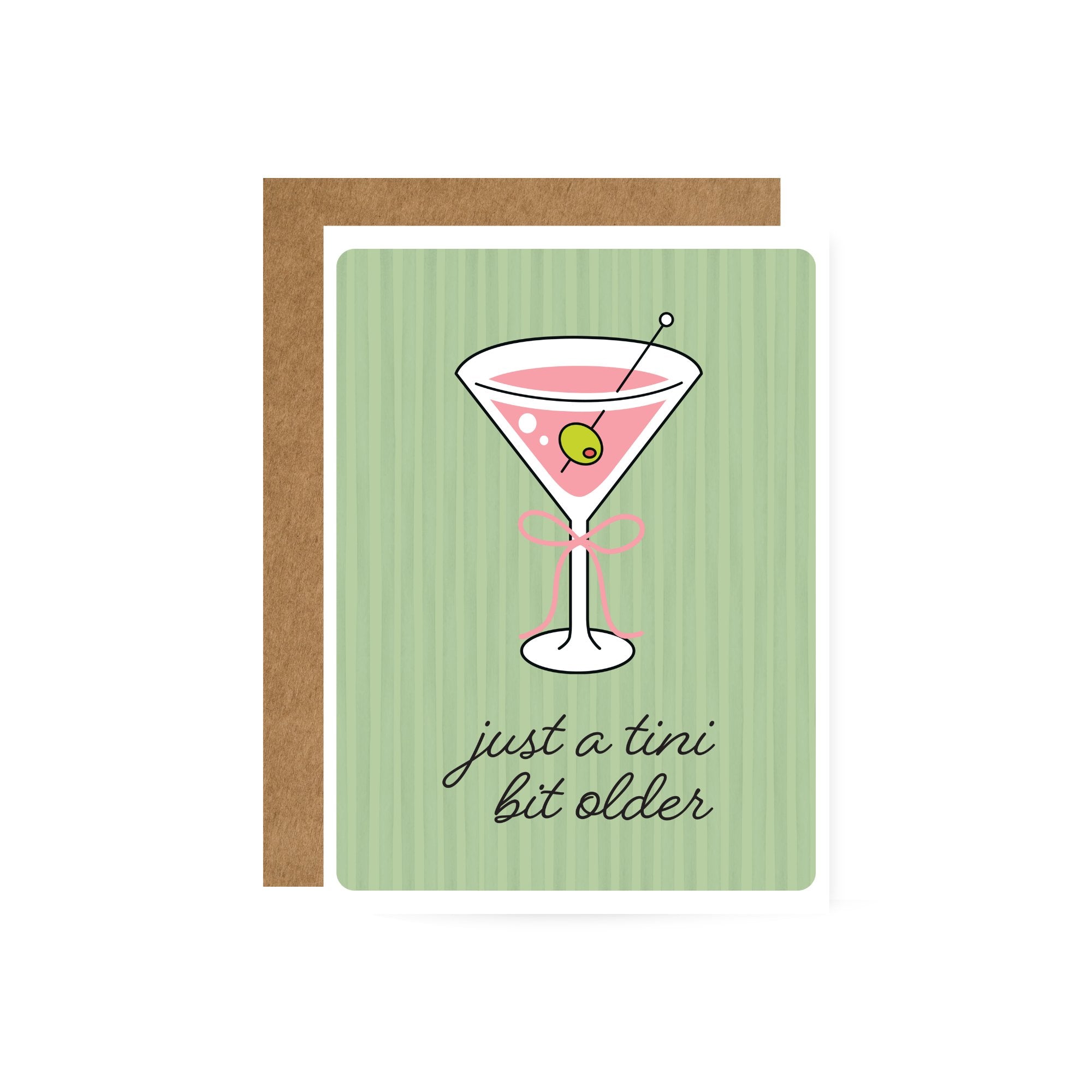 A Tini Bit Older Birthday Card