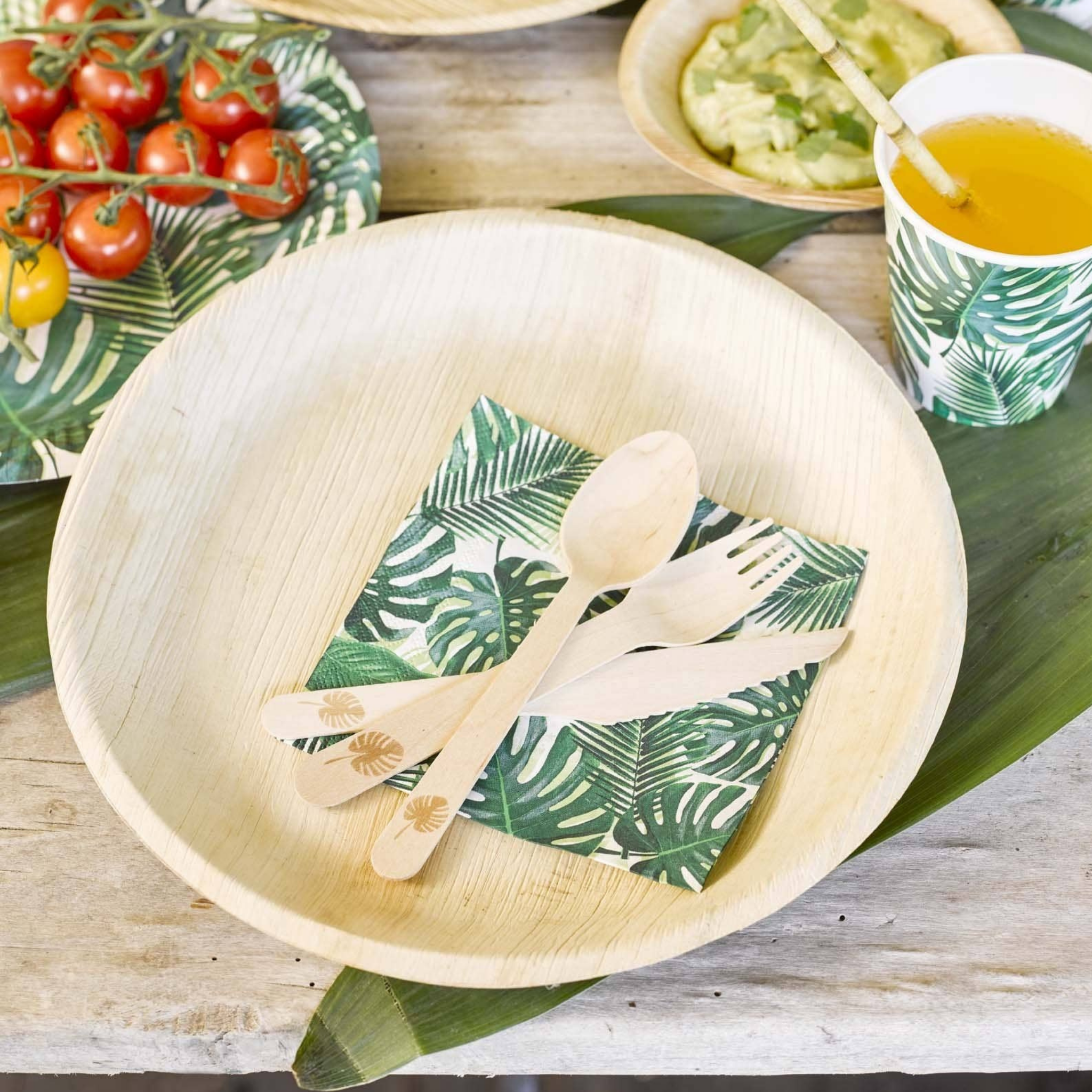 Palm Leaf Small Napkins