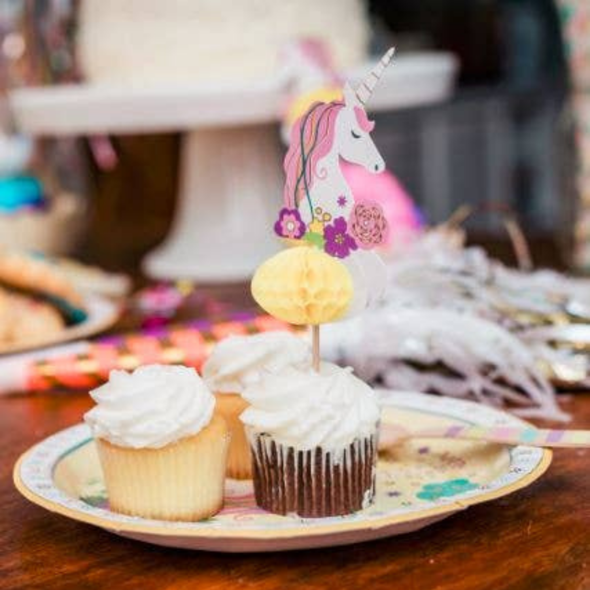 Unicorn Cake Toppers