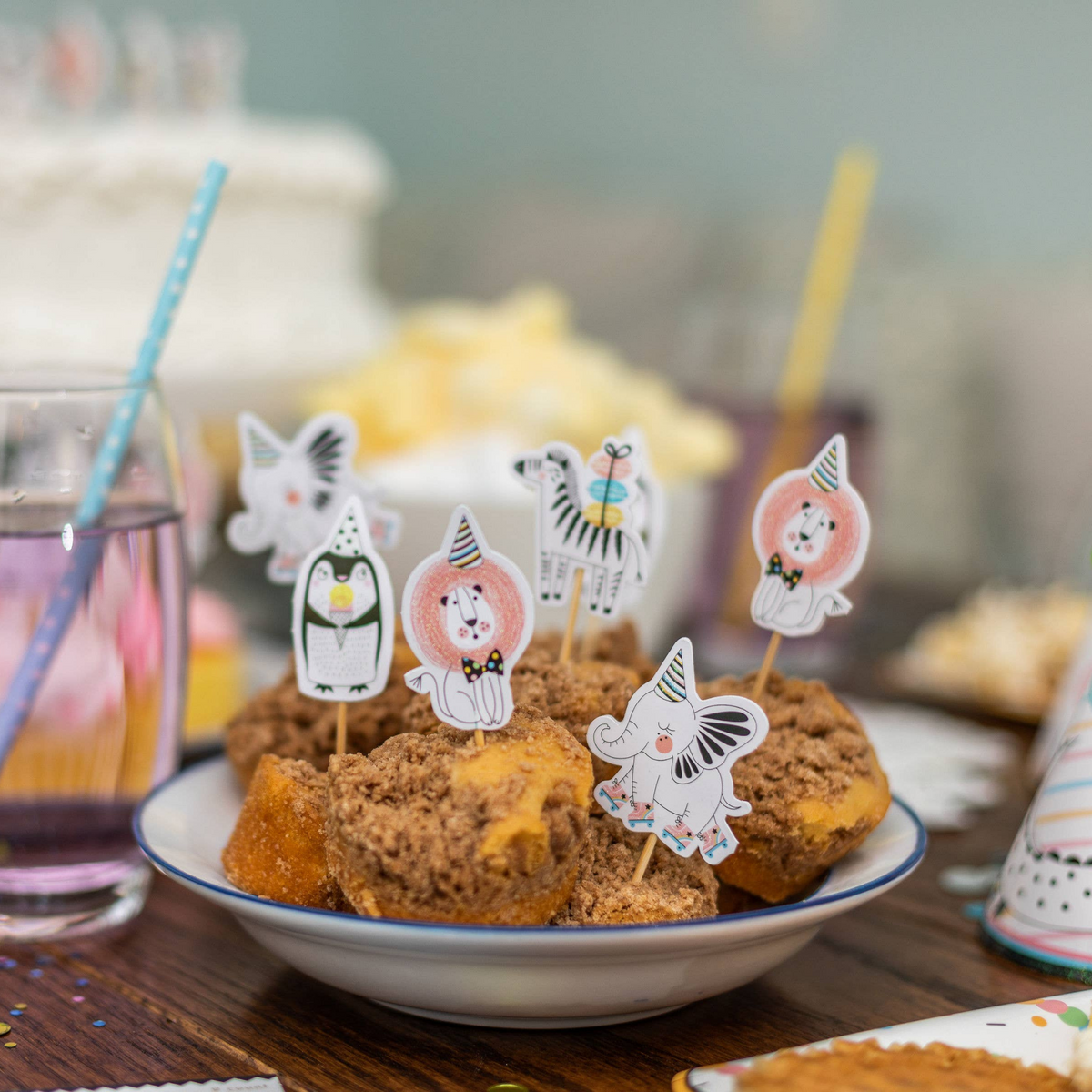 Party Animal Cake Topper