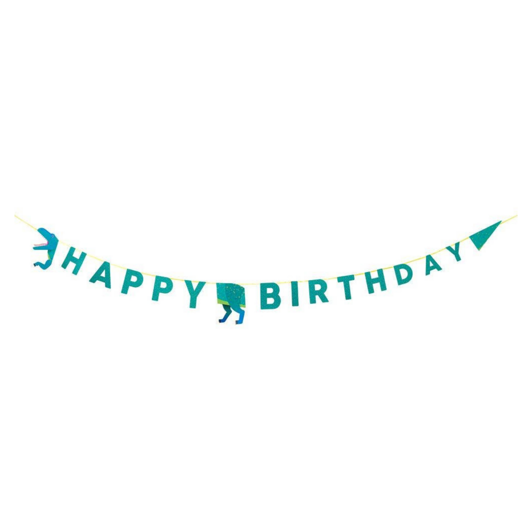 Dinosaur Happy Birthday Banner